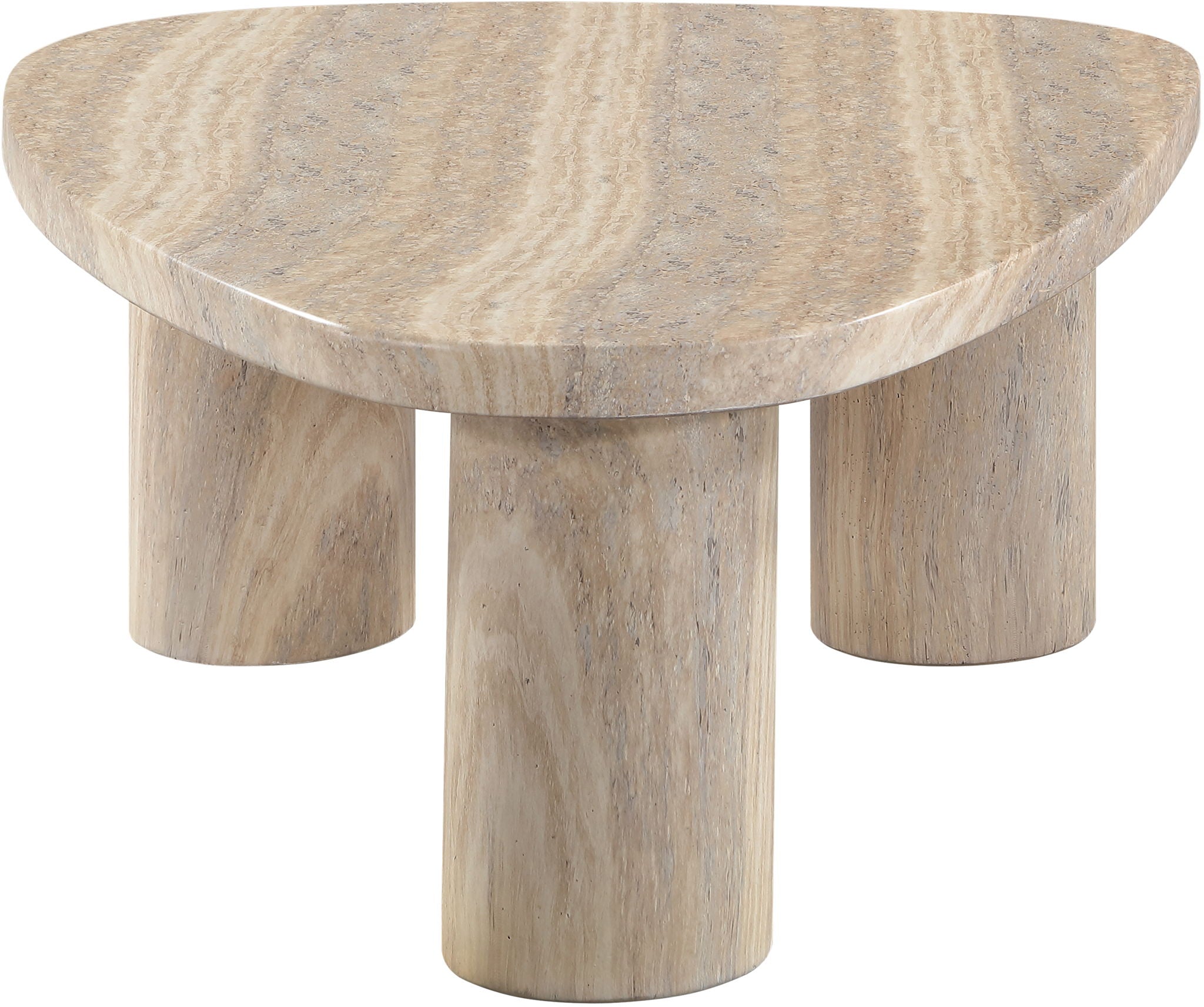 Teramo - Traverine Concrete Indoor/Outdoor Coffee Table