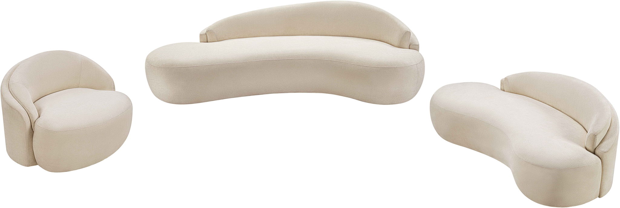 Caspian - Chenille Fabric Upholstered Chair