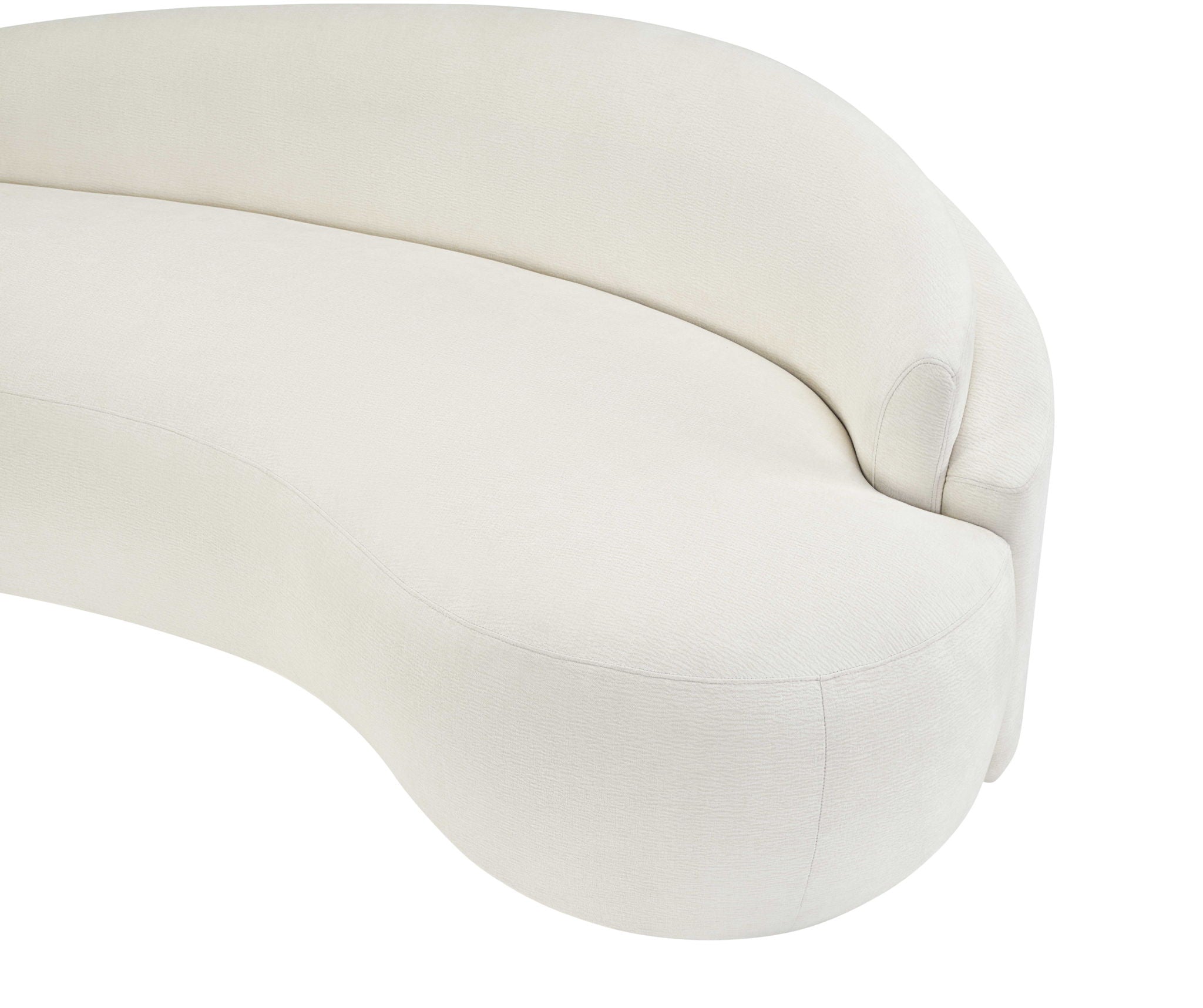 Caspian - Chenille Fabric Upholstered Loveseat