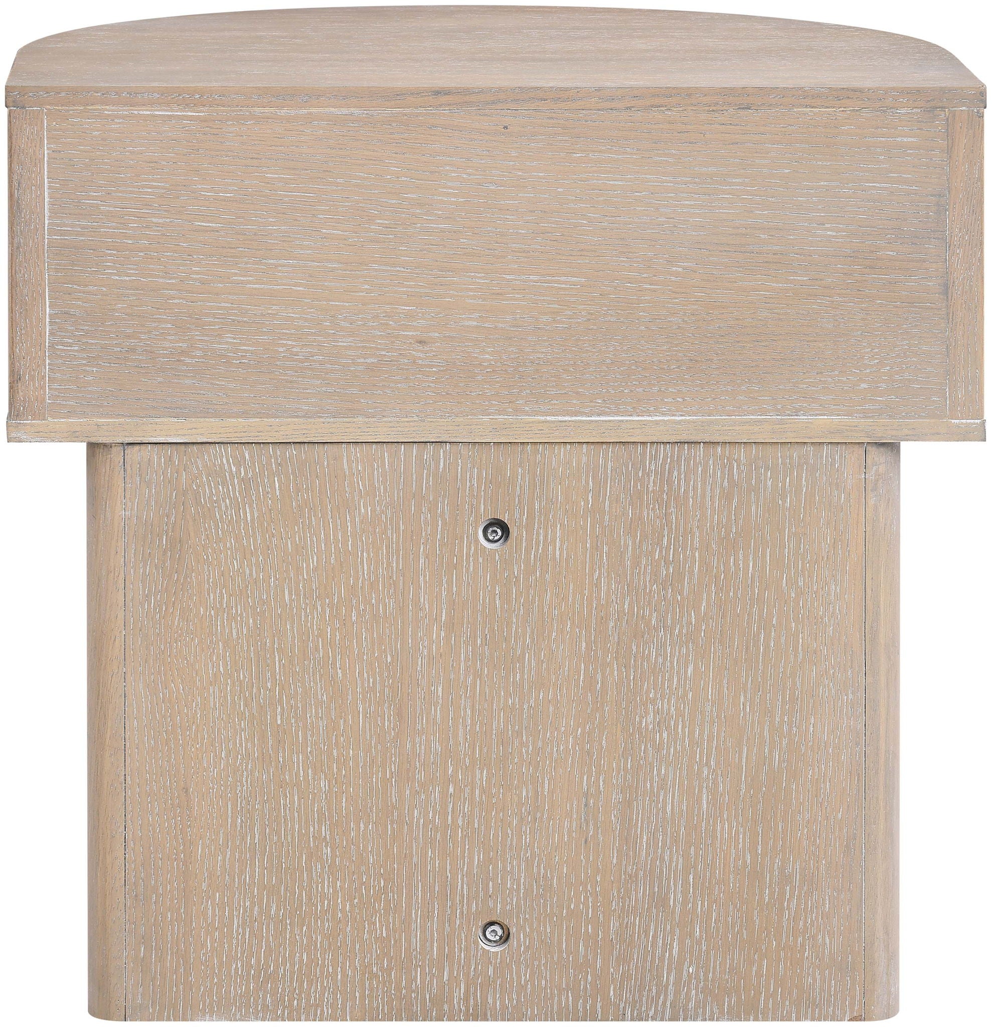 Cortland - Acacia Veneer And Solid Wood Night Stand