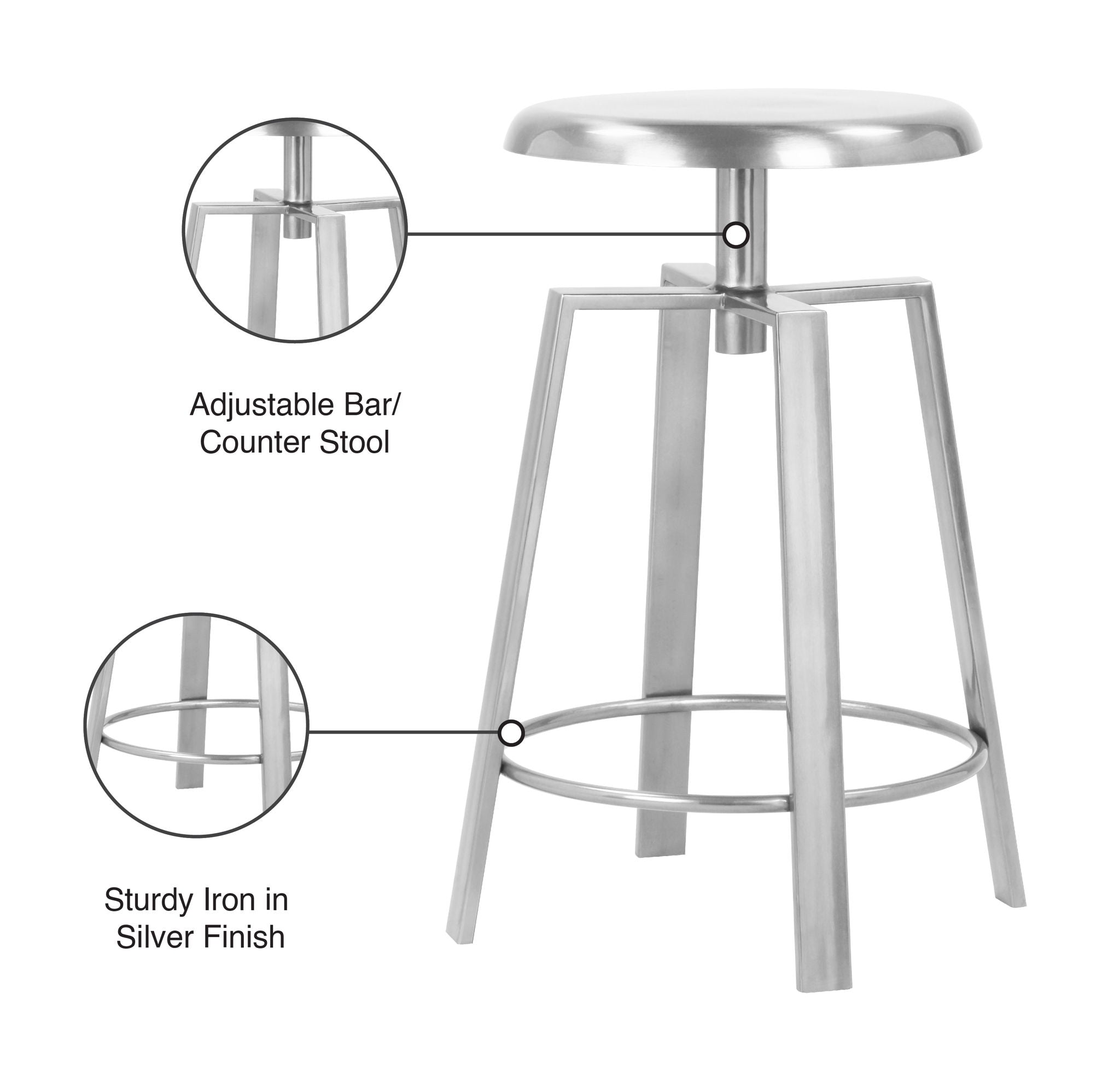 Lang - Counter Bar Stool