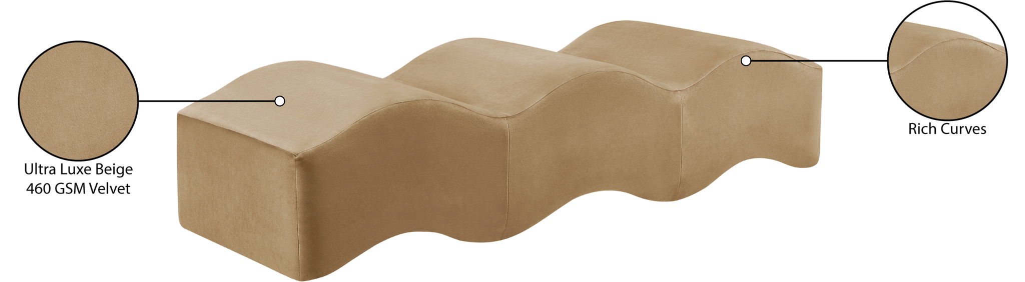 Wave - Bench