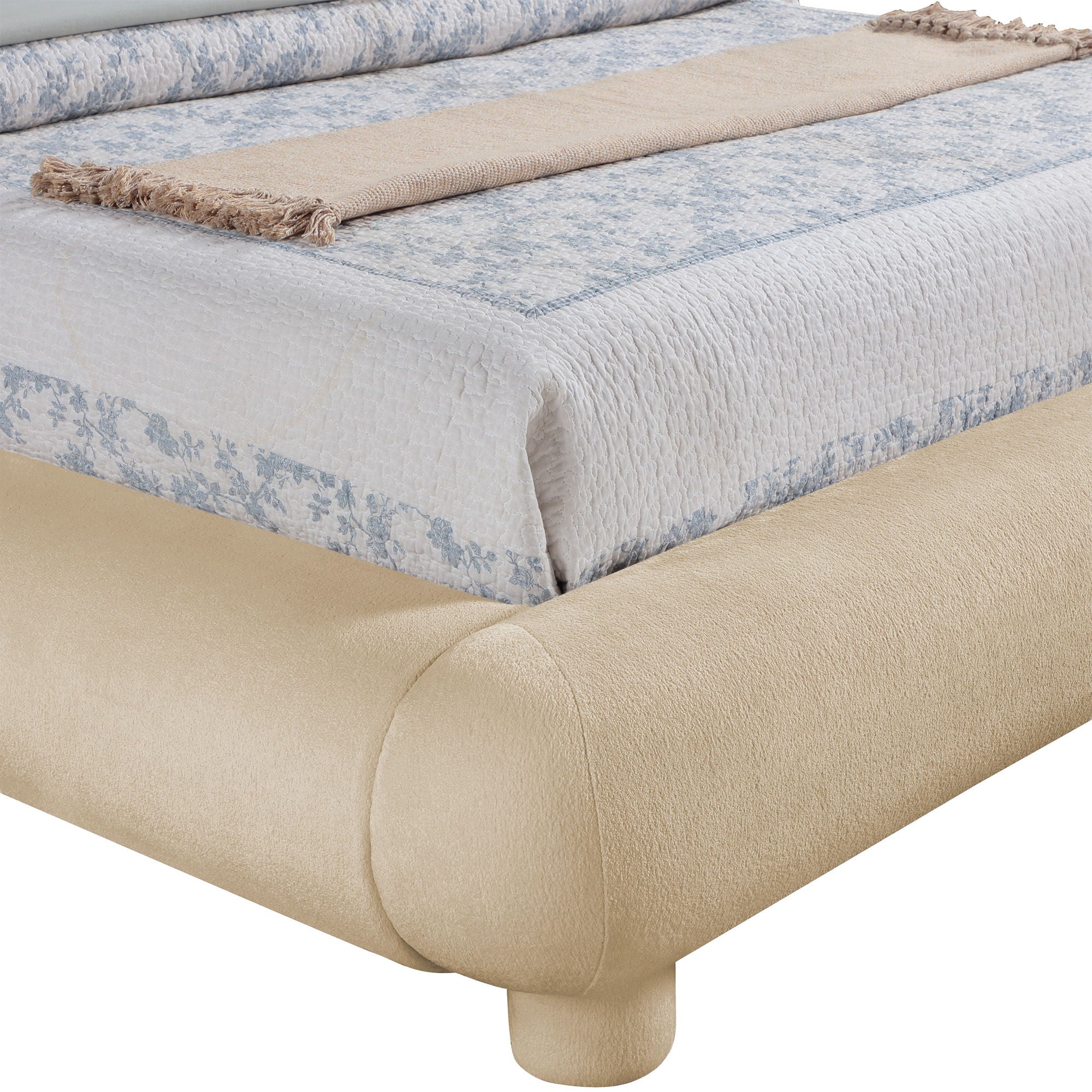 Blair - Chenille Upholstered Bed
