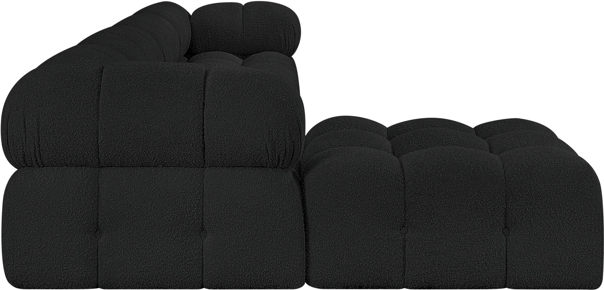 Ames - 5 Piece Fabric Modular Sectional