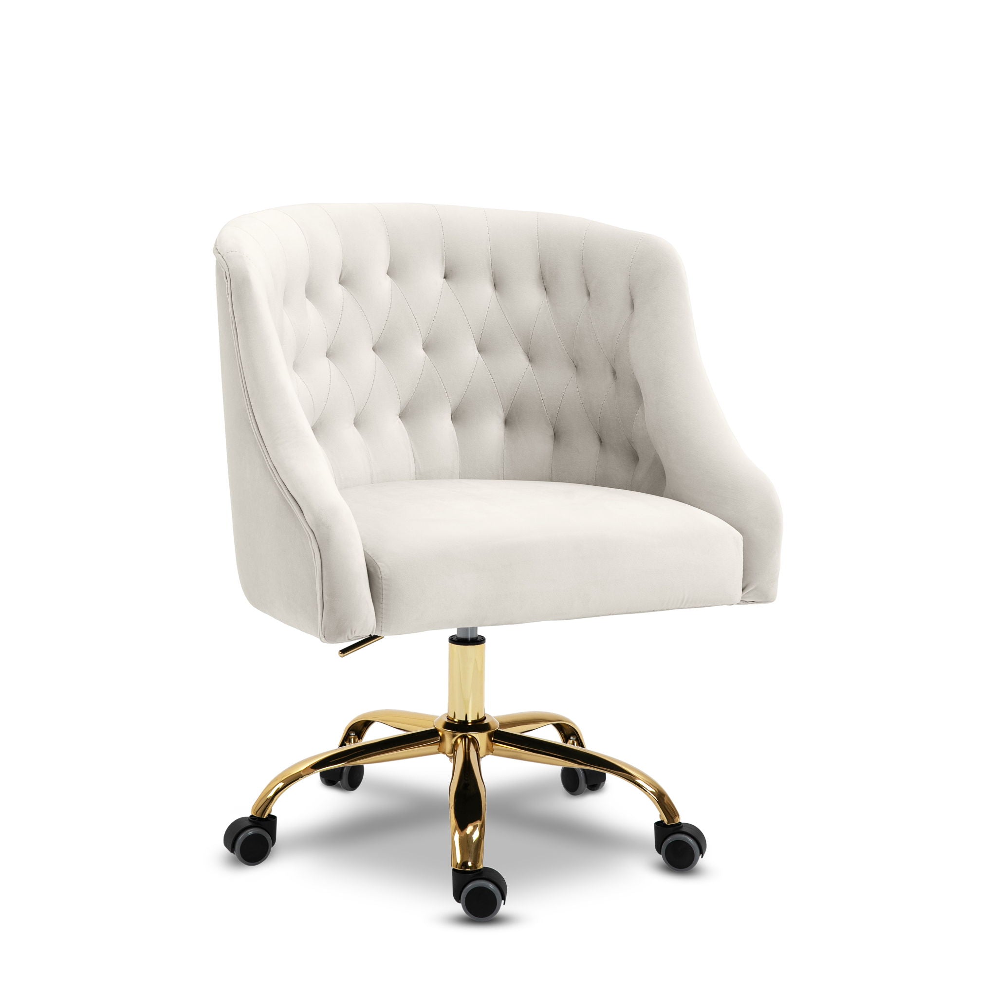 Arden - Office Chair with Gold Legs
