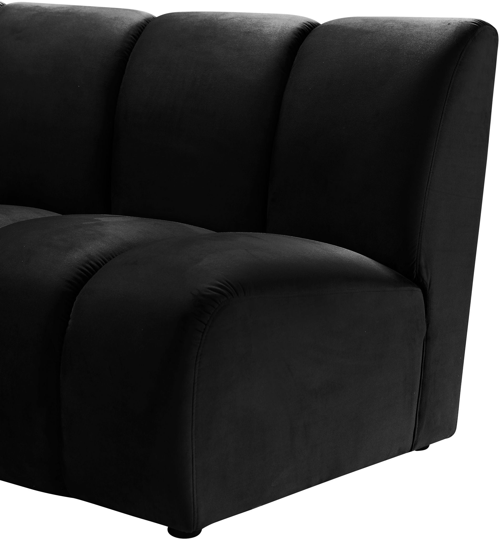 Infinity - 8 Piece Velvet Modular Sectional