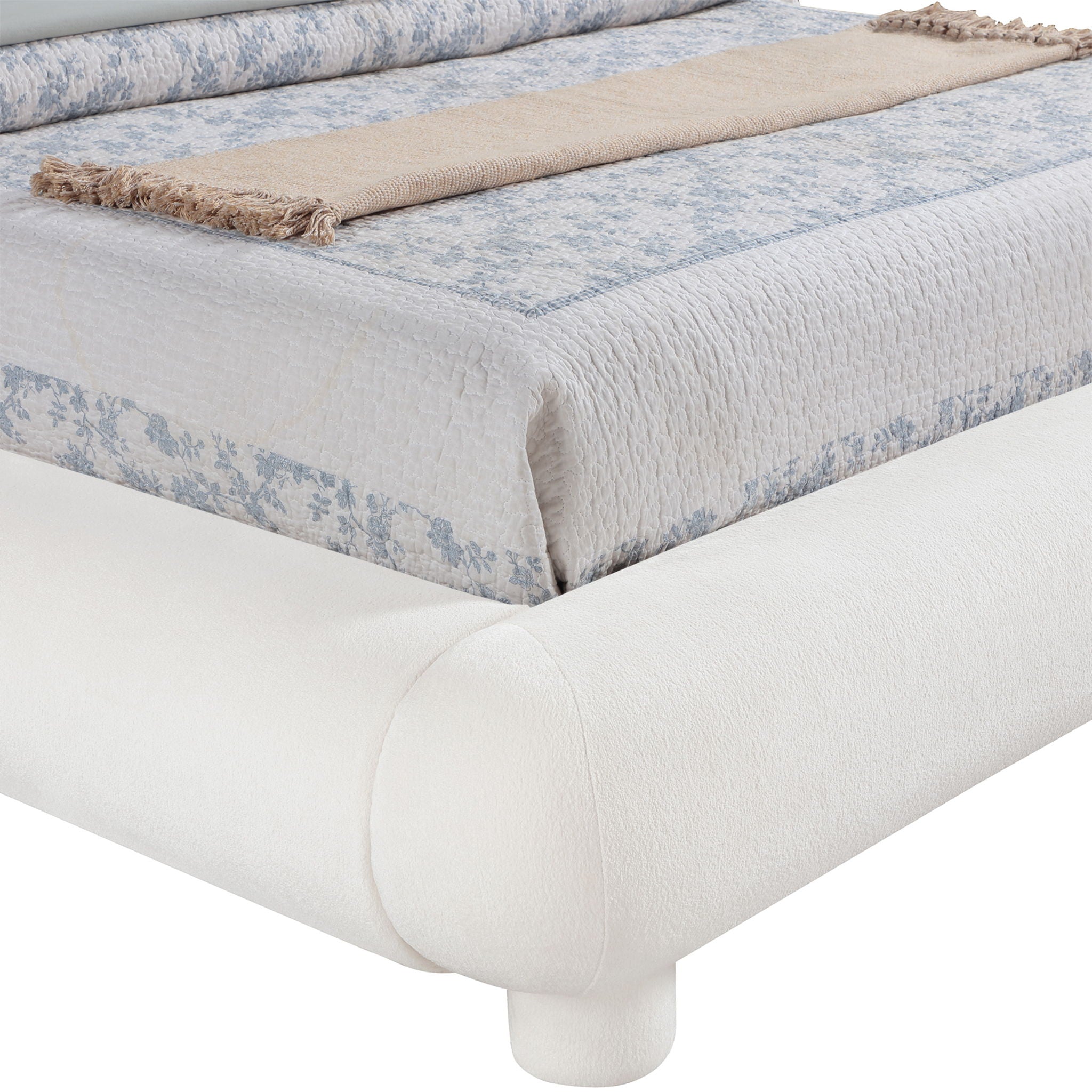 Blair - Chenille Upholstered Bed