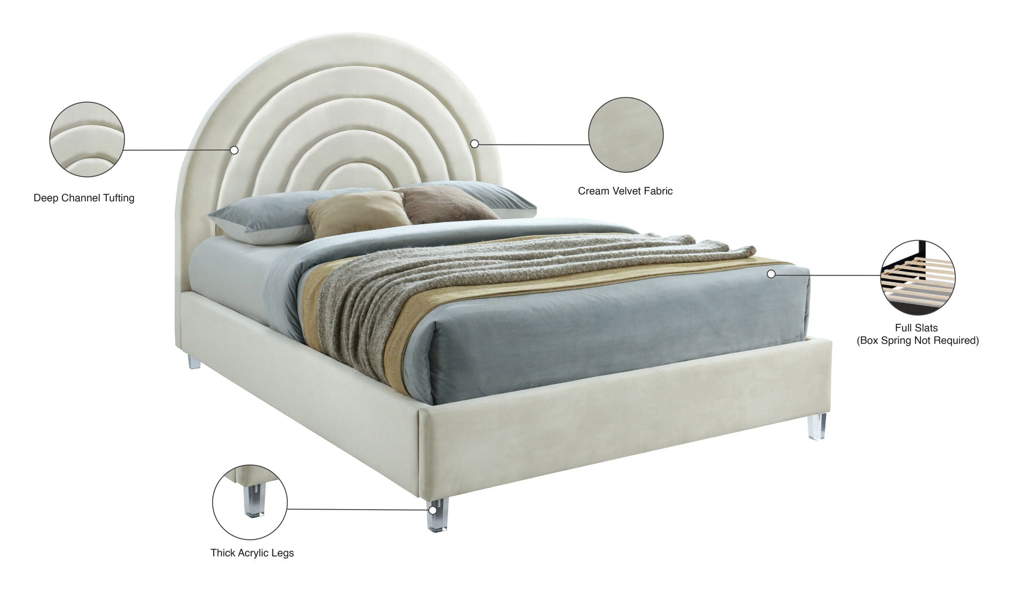 Rainbow - Bed