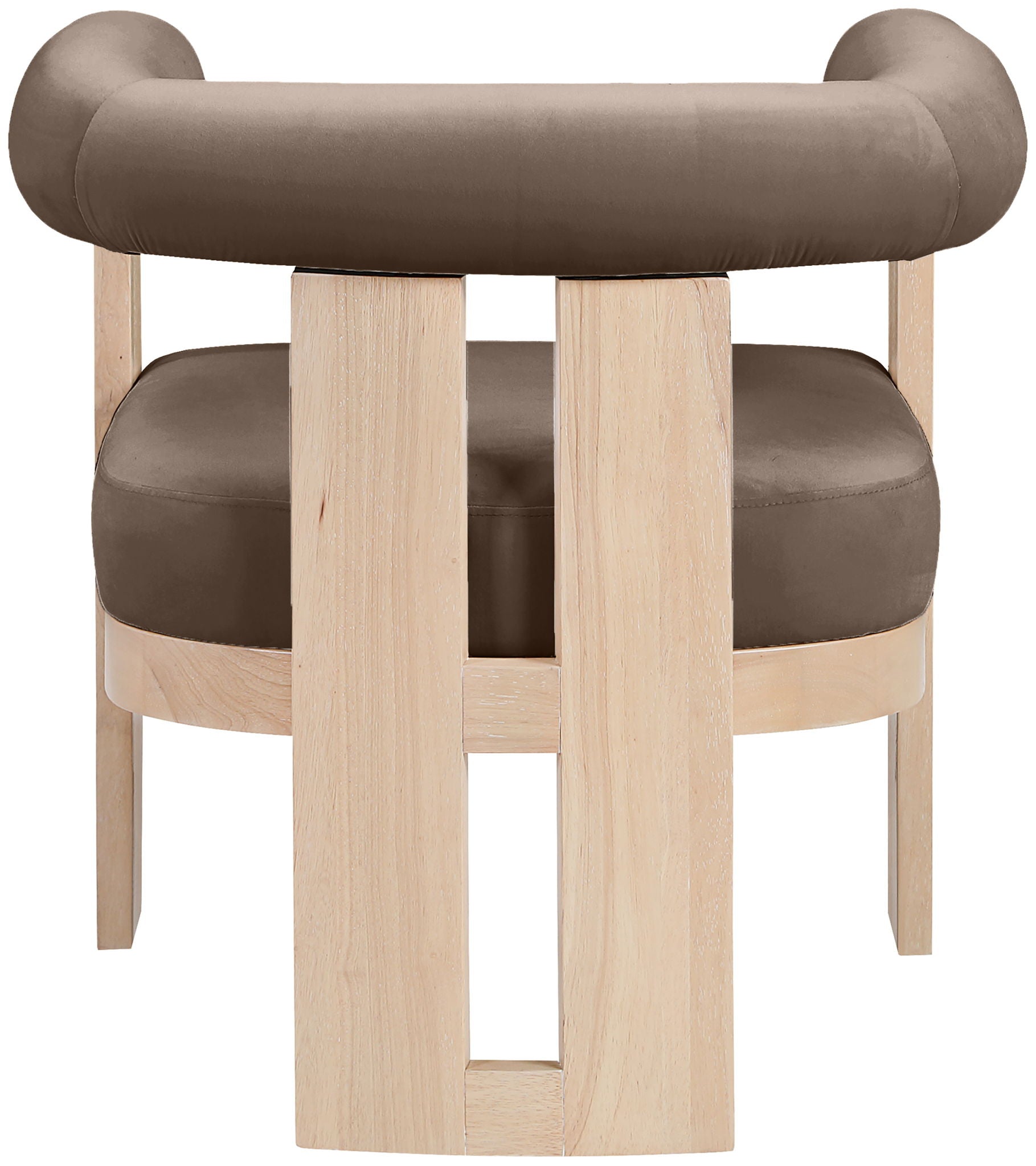 Arienzo - Performance Fabric Upholstered Accent Chair - Natural Base