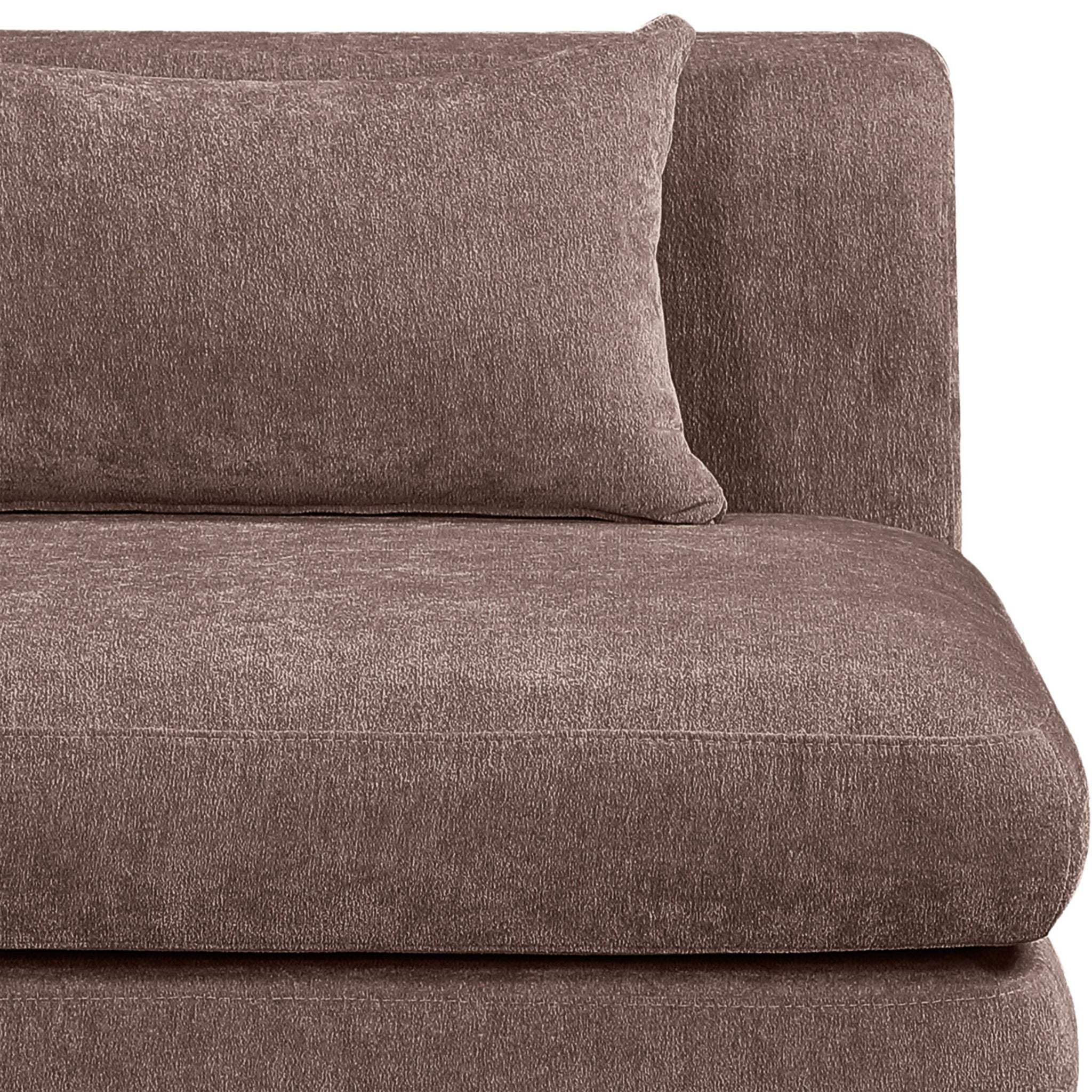 Stellar - 2 Piece 76" Upholstered Modular Armless Loveseat