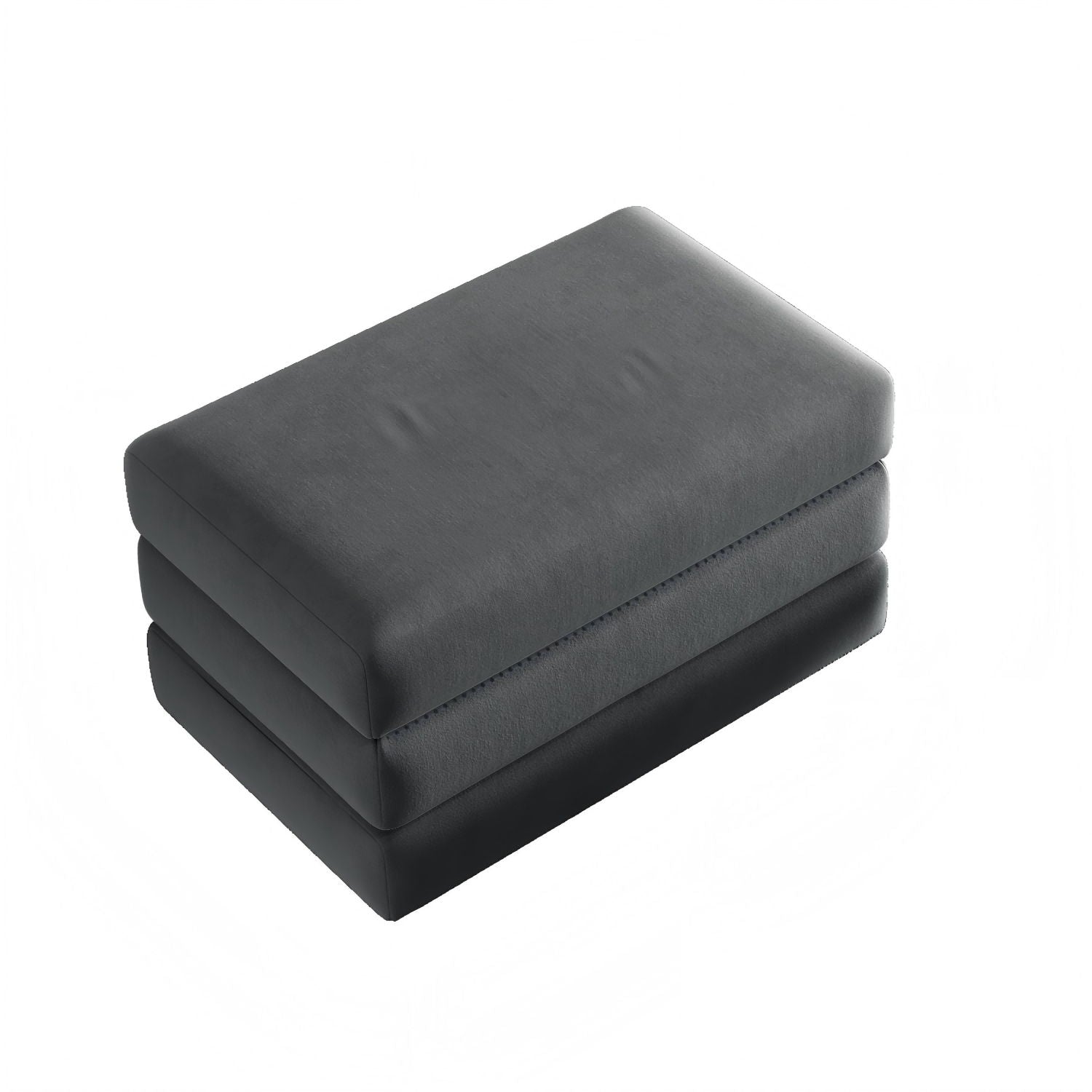 3 In 1 Convertible Sleeper, Deep Seat Pull Out Sofa Bed, Button Tufted