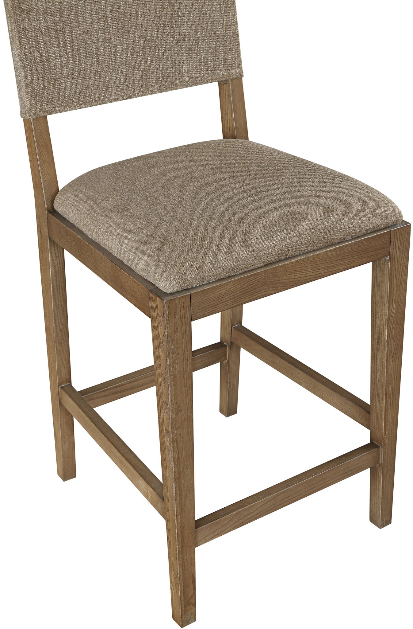 Avon - Linen Textured Performance Fabric Counter Stool