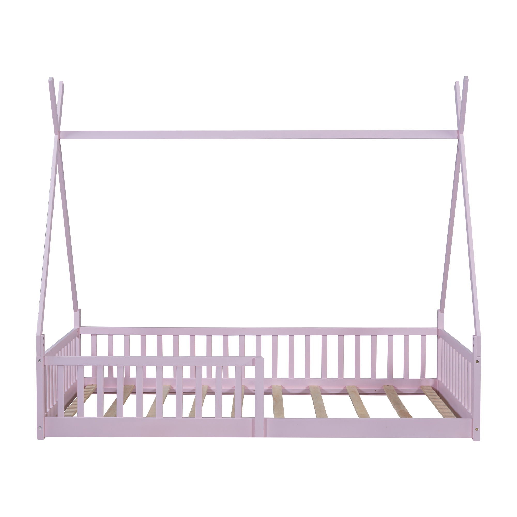 House Shaped Design Bed With Fence