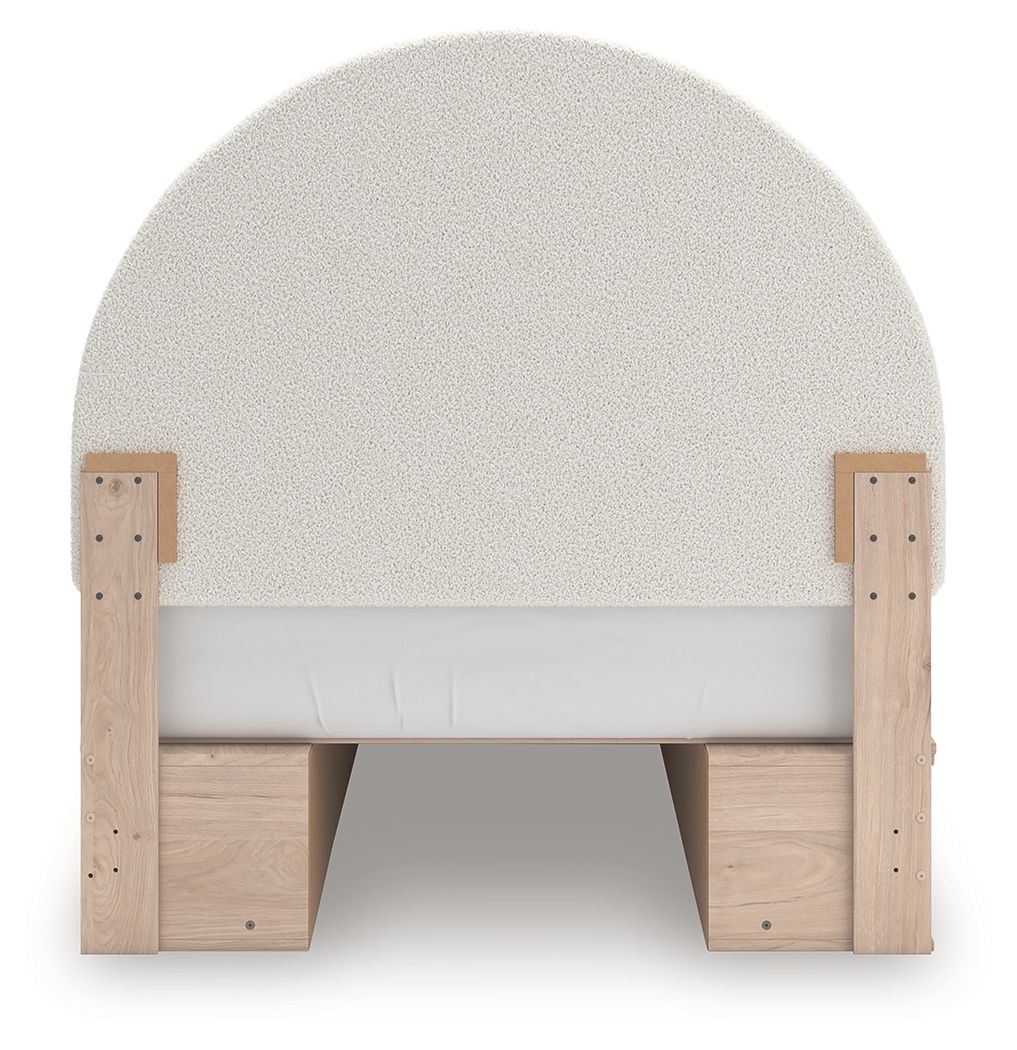 Arloster - Upholstered Panel Bed