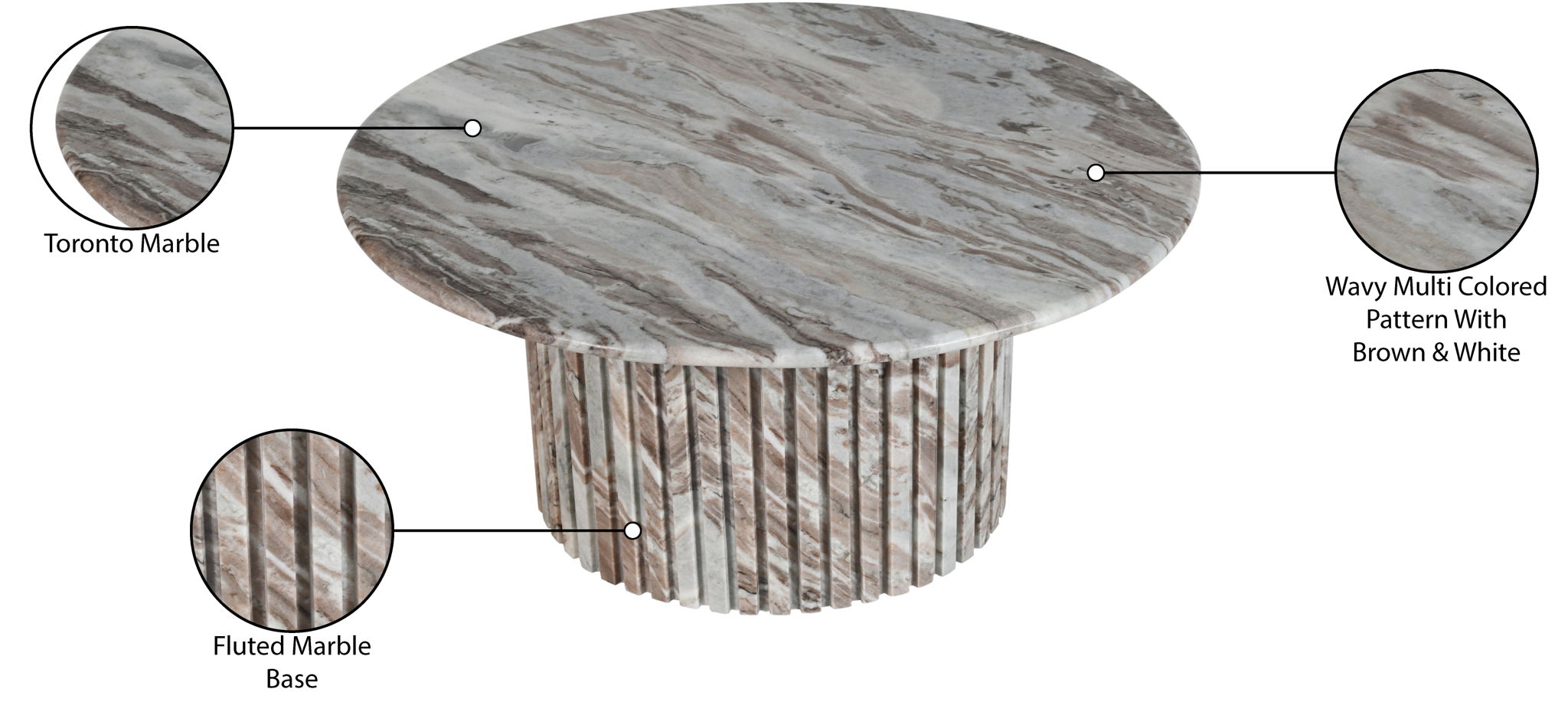 Genoa - Marble Table