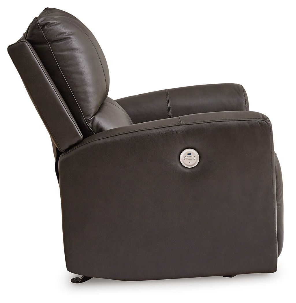 Boxmere - Power Rocker Recliner - Storm