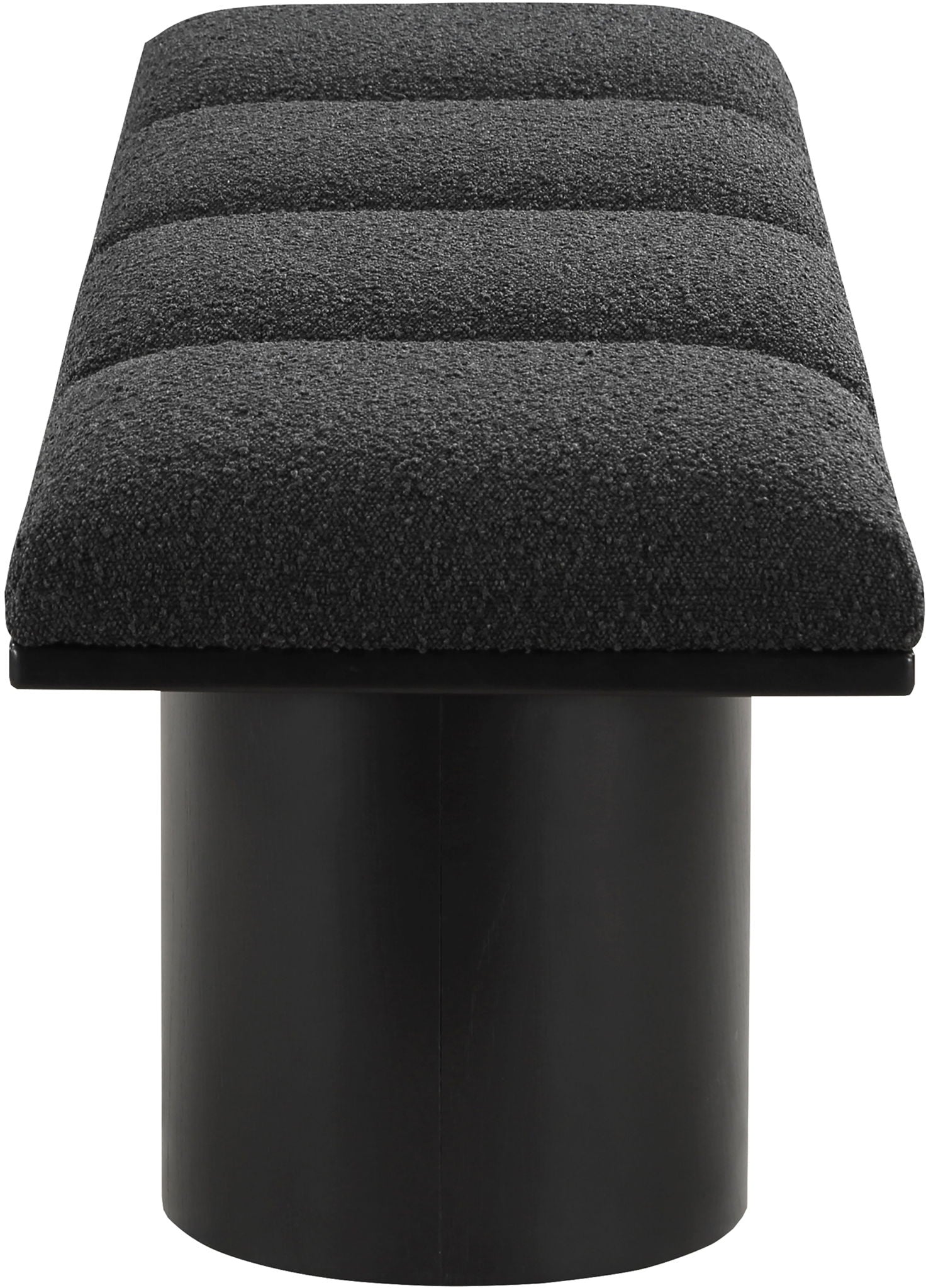 Pavilion - 4 Piece Modular Bench With Black Base