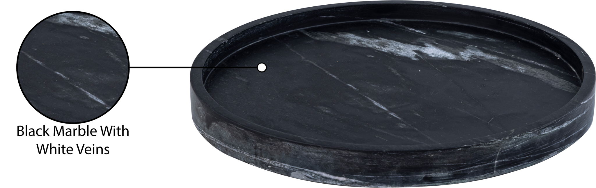 Barletta - Marble Round Tray