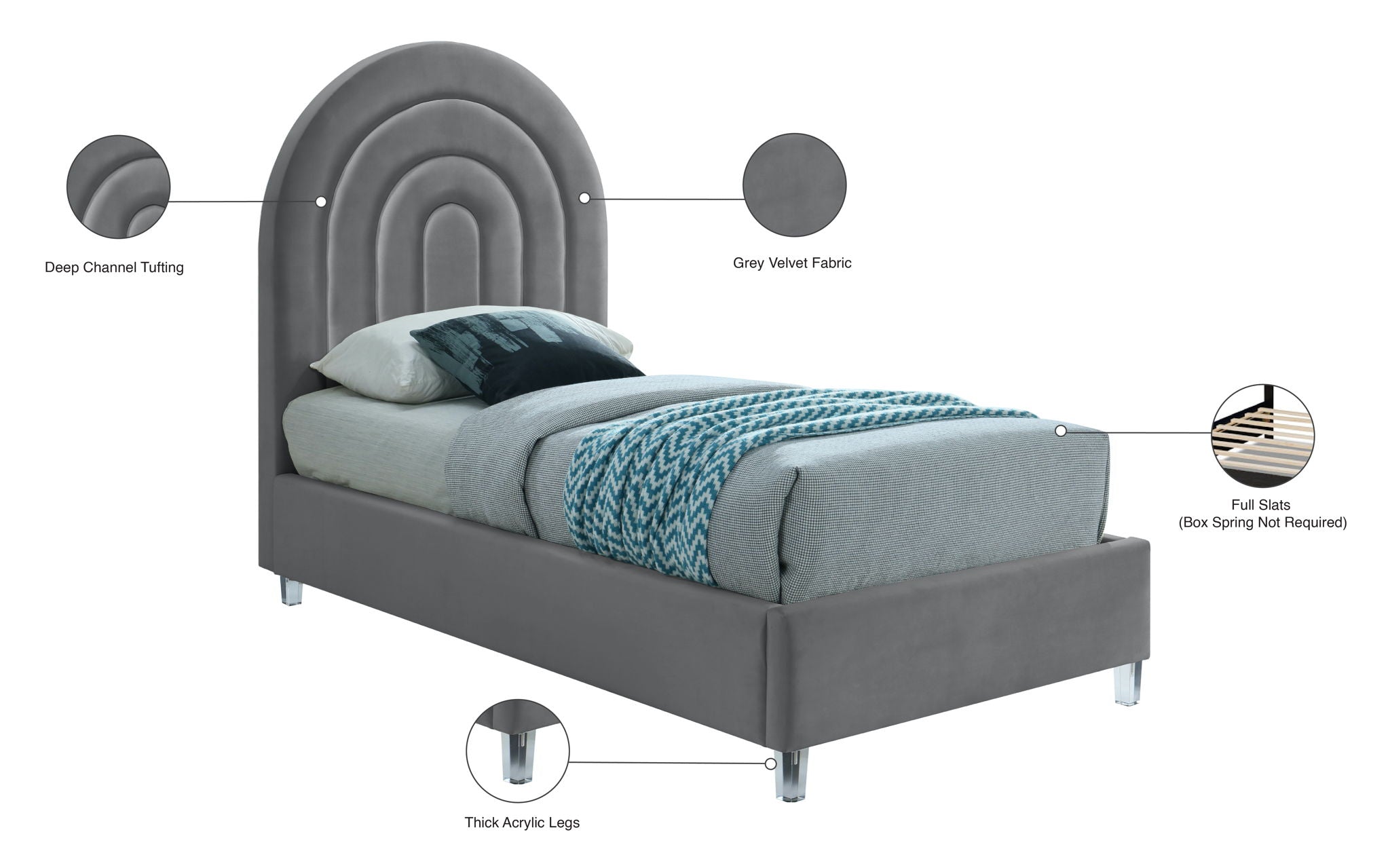 Rainbow - Bed
