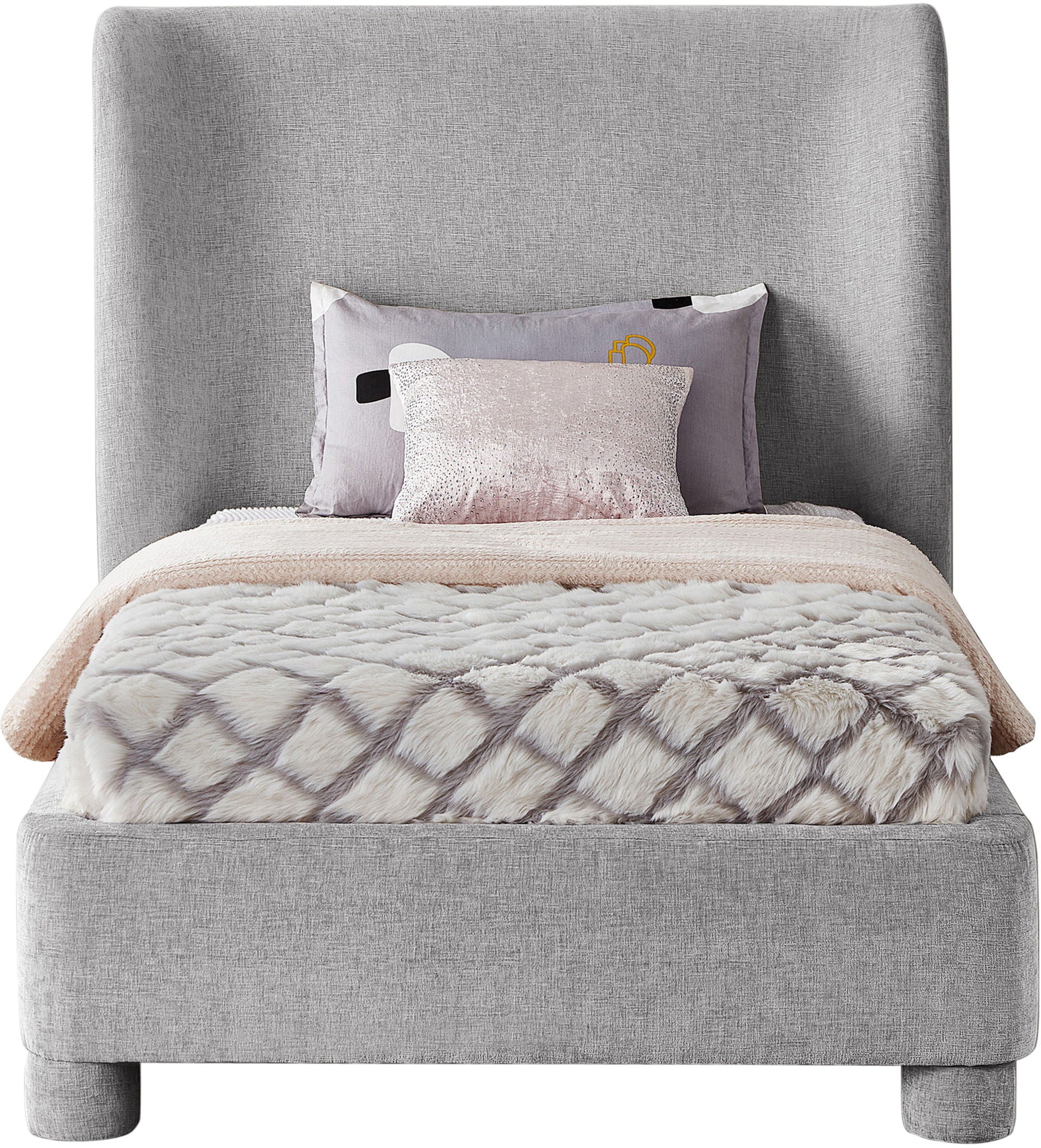 Penny - Chenille Fabric Bed