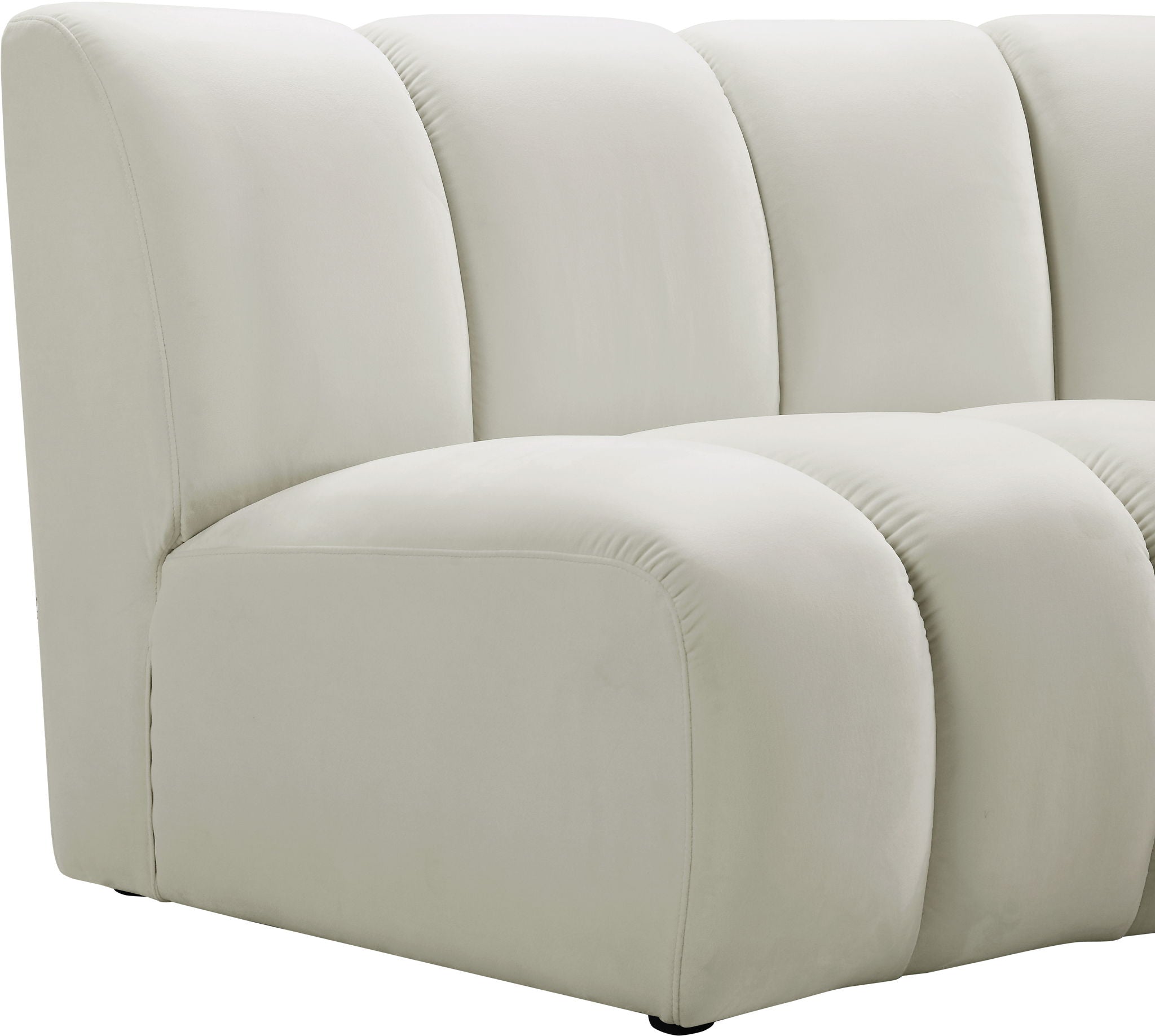 Infinity - 9 Piece Velvet Modular Sectional