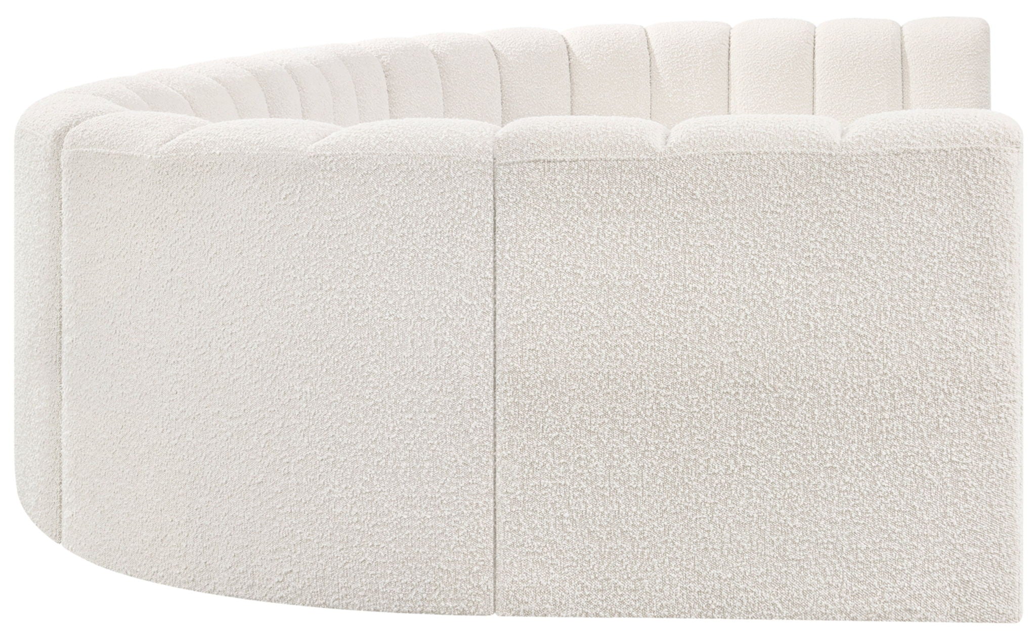 Arc - Boucle Fabric 8 Piece Modular Sofa