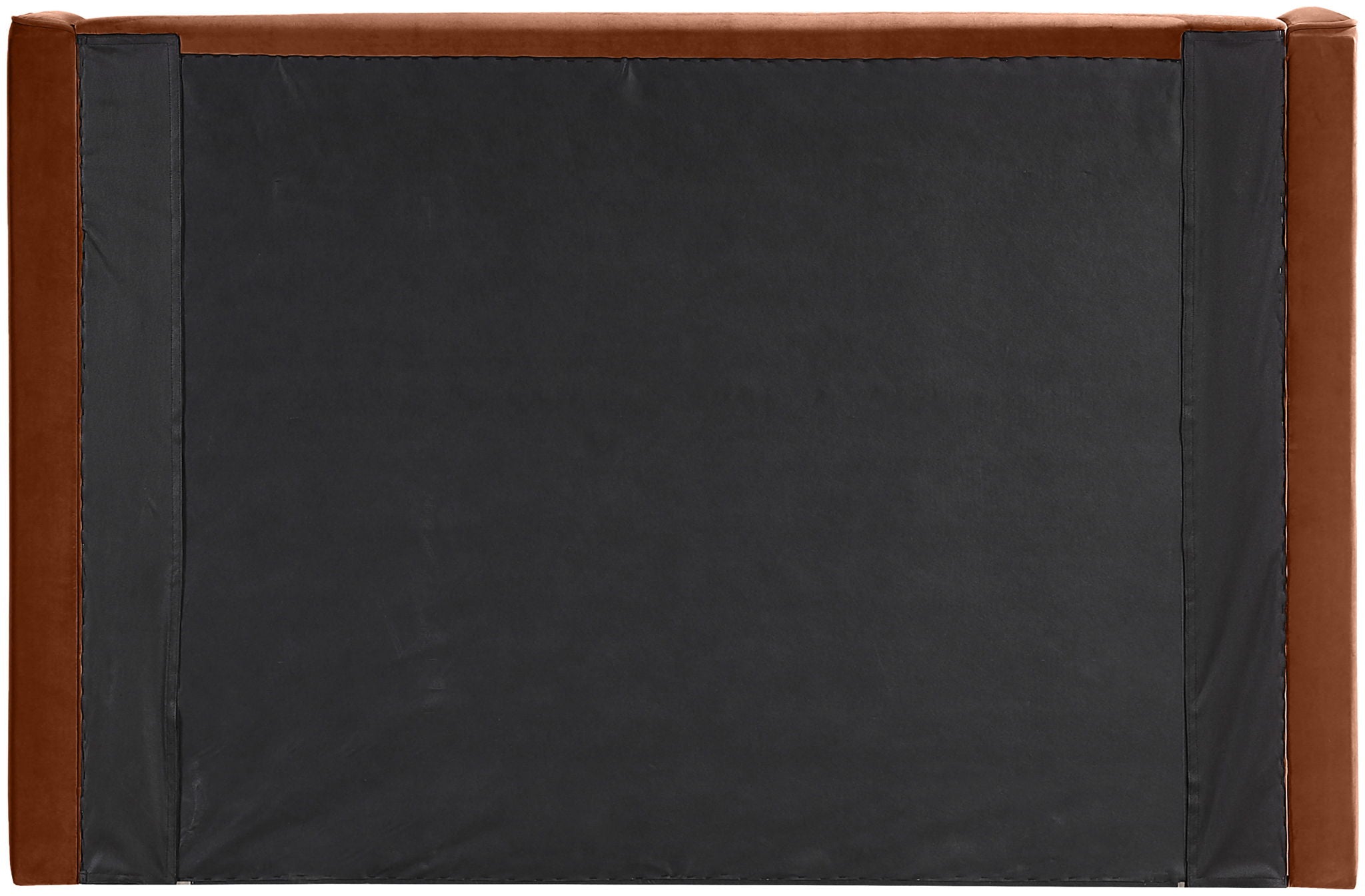 Kendall - Velvet Upholstered Bed - Cognac