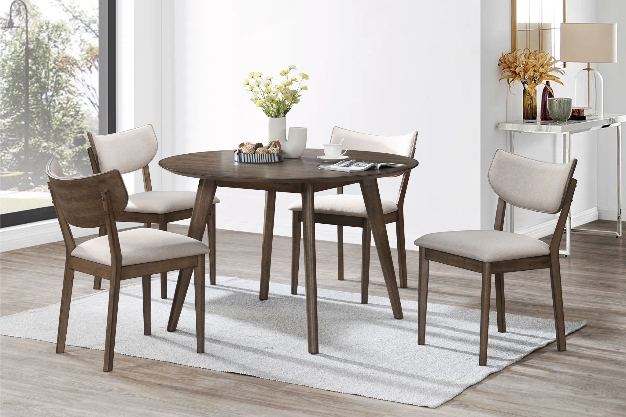 Rex - Open Back Counter Chair (Set of 2) - Brown