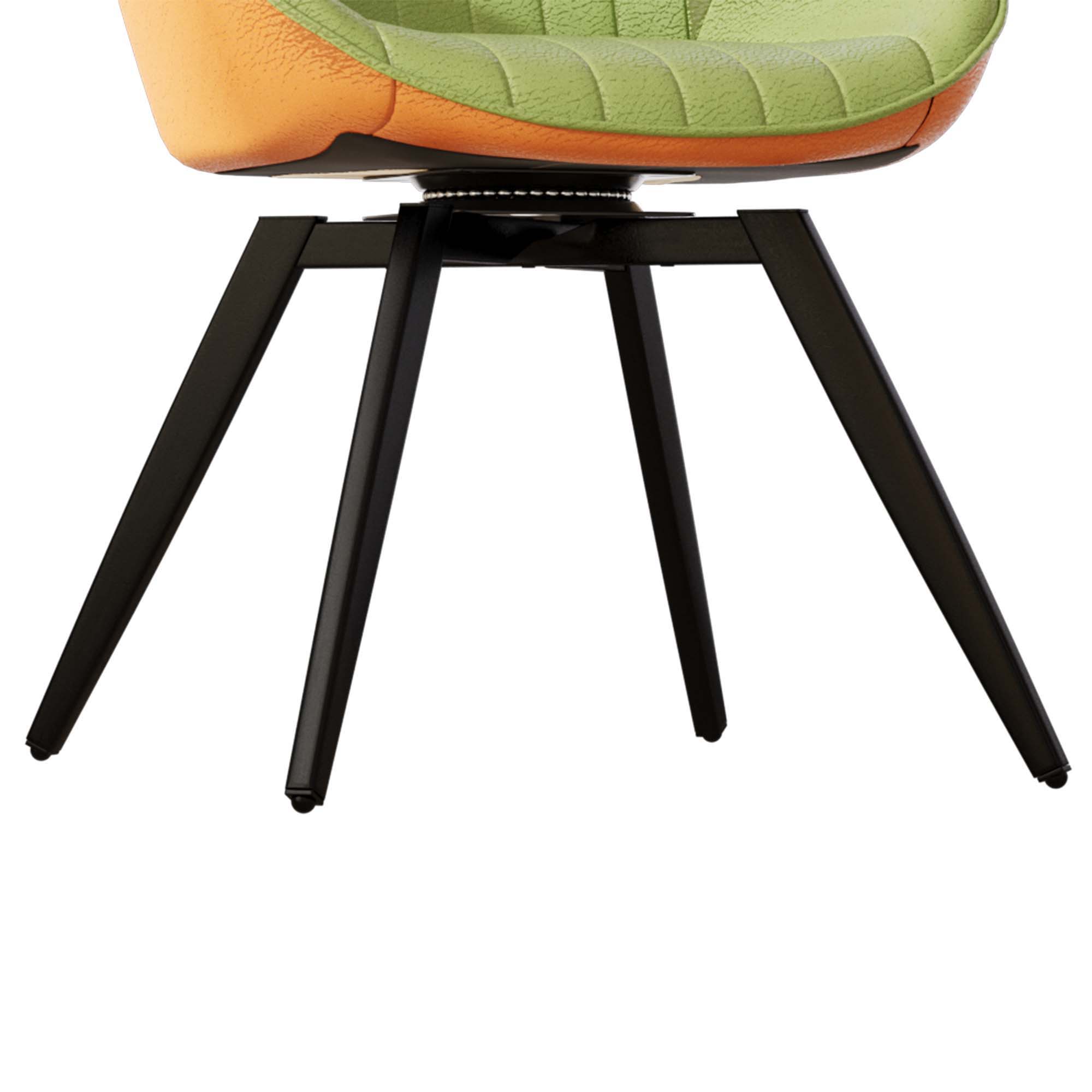 Modern Medieval Kitchen Dining Chair With 360 ° Rotation