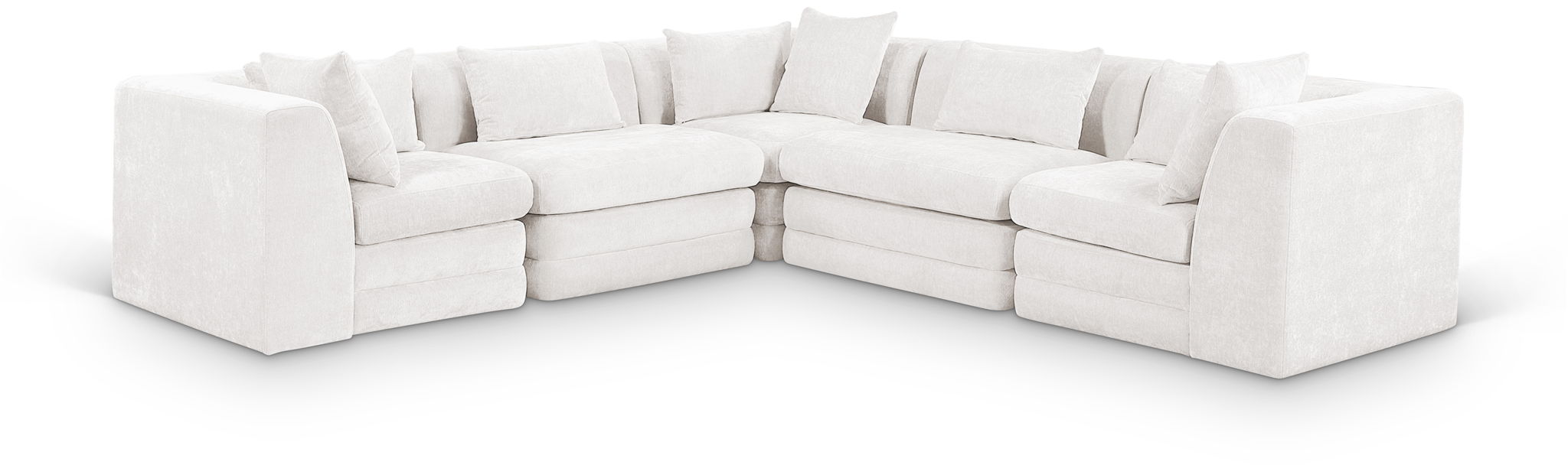 Stellar - 5 Piece Upholstered Modular Sectional