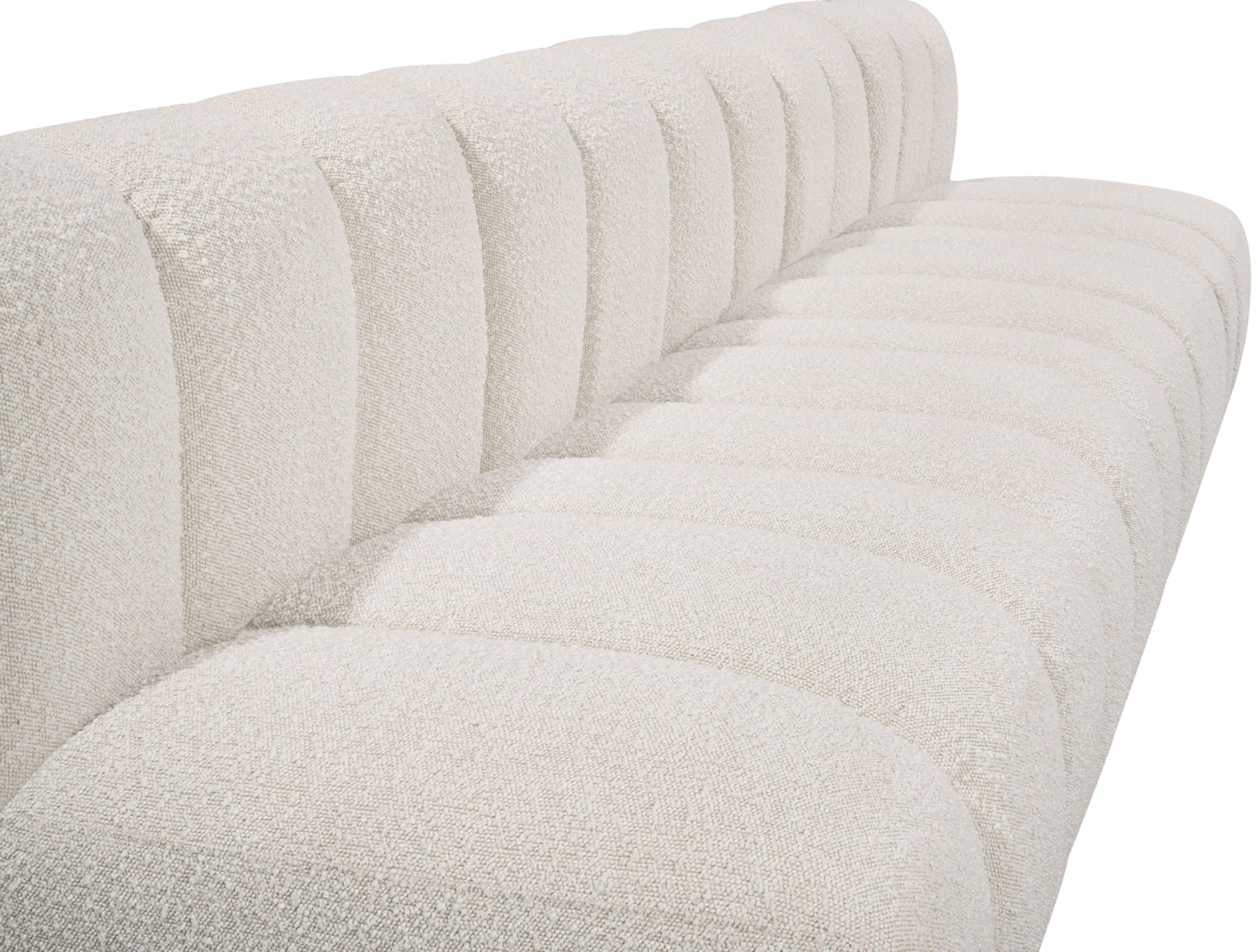 Arc - Boucle Fabric 7 Piece Modular Sofa