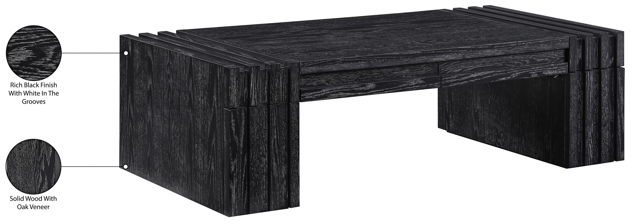 Stanton - Oak Veneer And Solid Wood Table