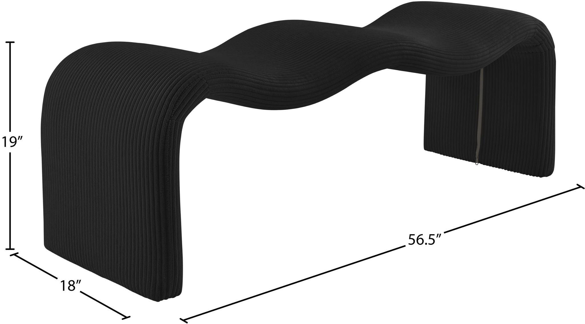 Willow - Corduroy Bench