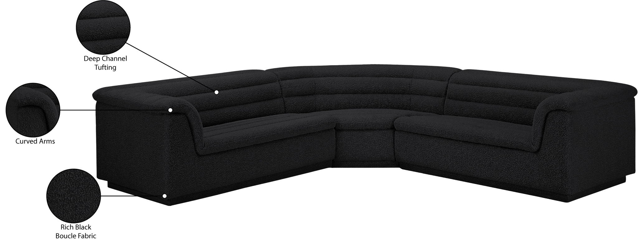 Cascade - Boucle Modular Sectional
