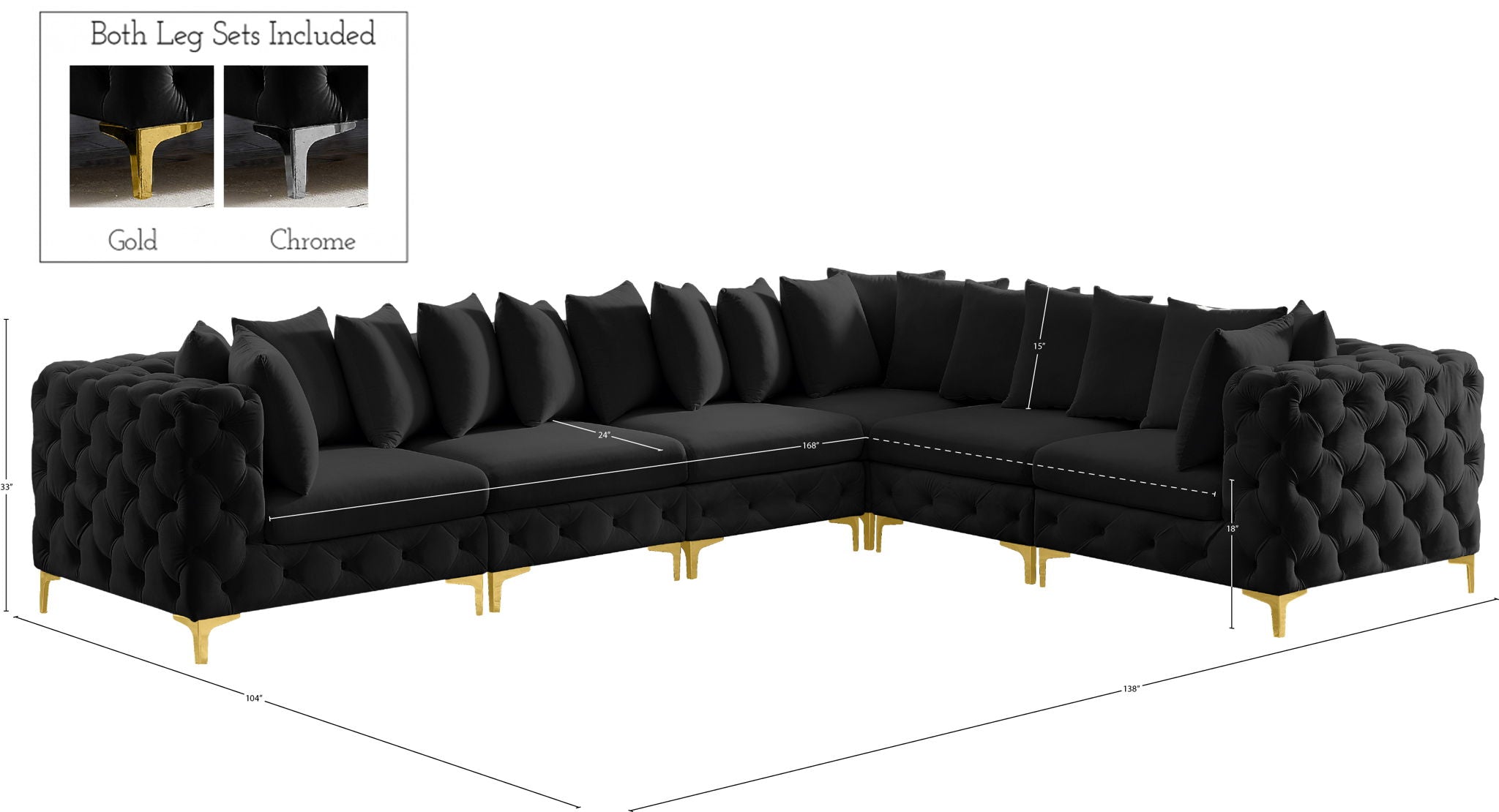 Tremblay - 6 Piece Modular Sectional