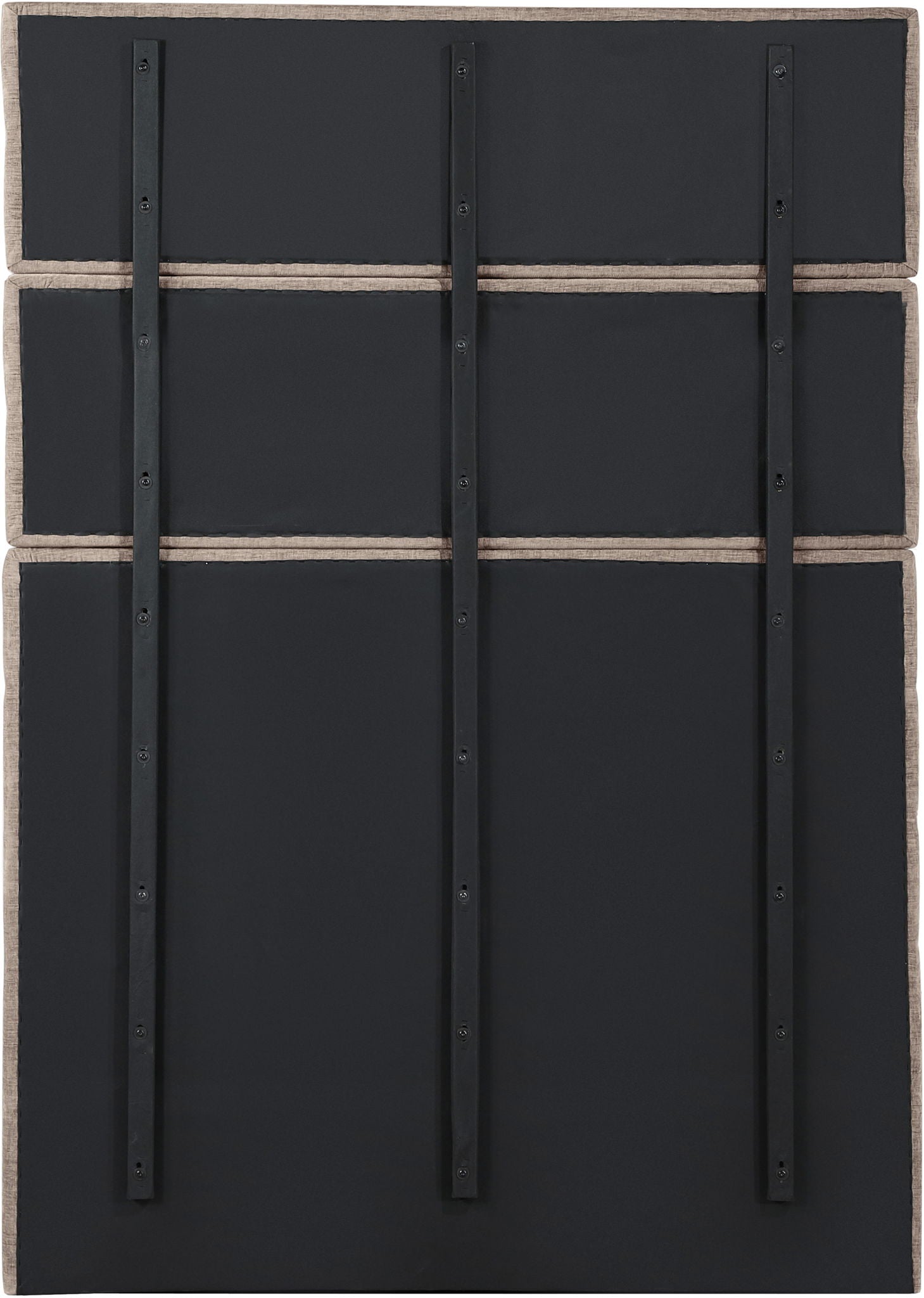 Adam - Chenille Fabric Bed With 89" Headboard