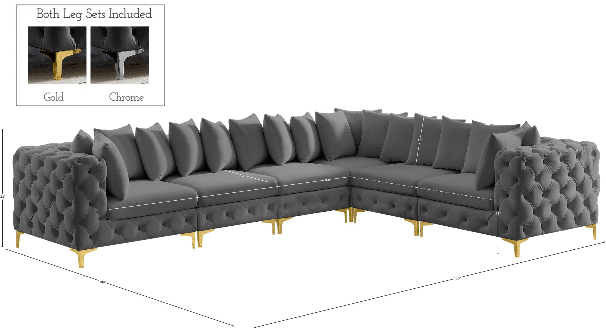 Tremblay - 6 Piece Modular Sectional