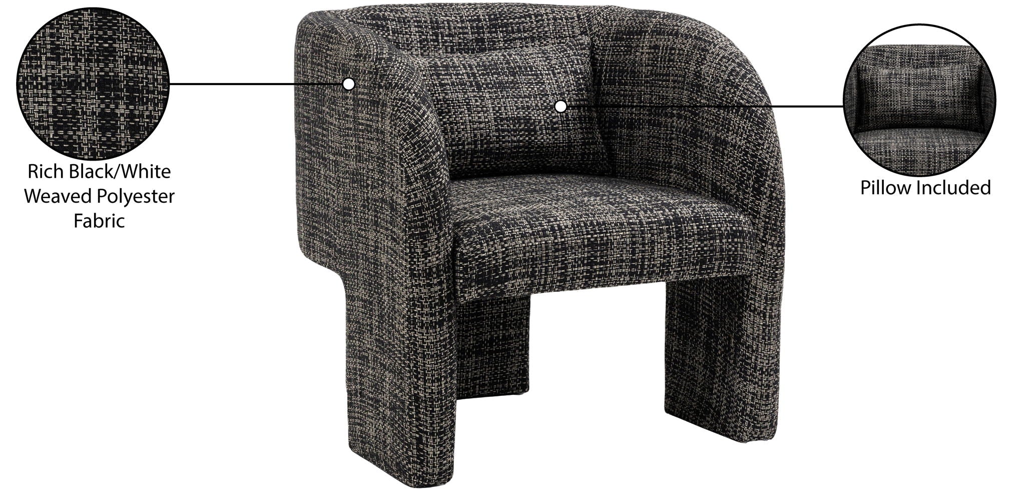 Sawyer - Weaved Accent Chair