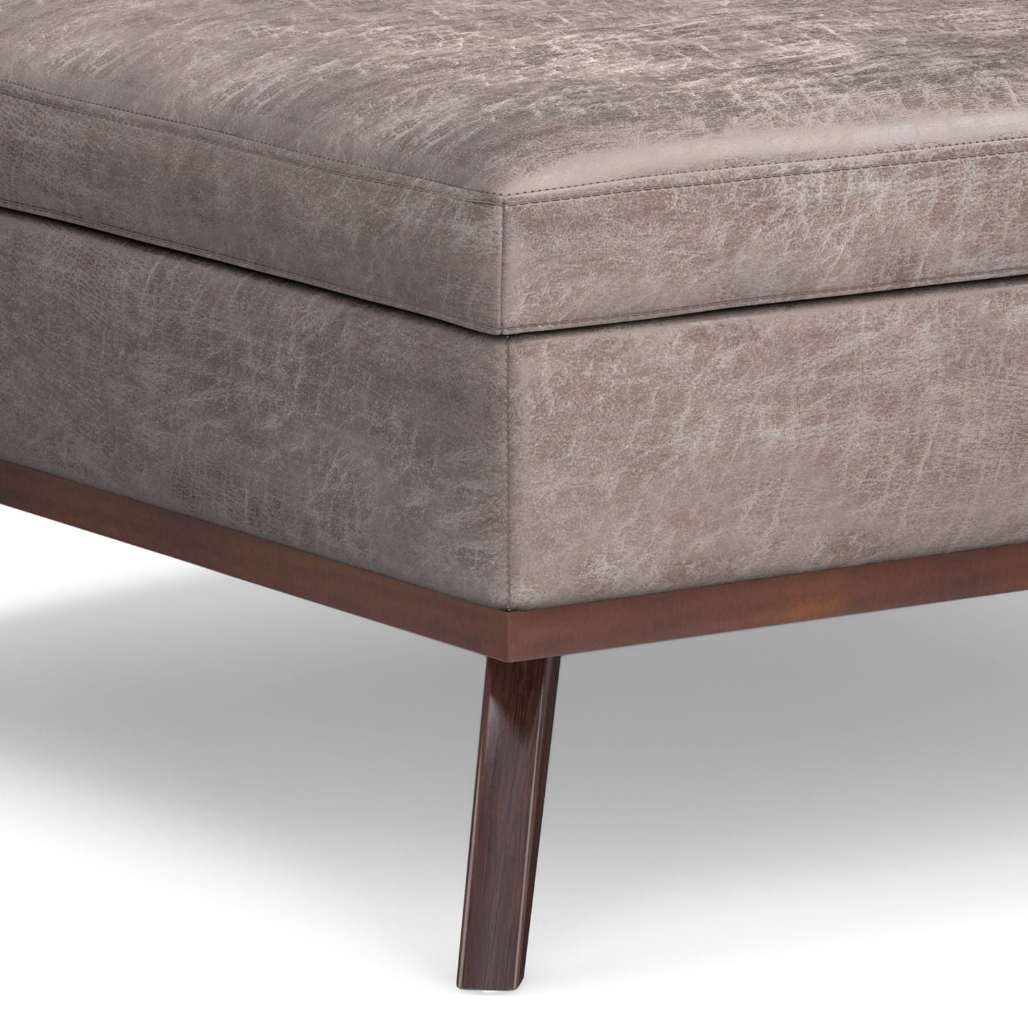 Owen - Multifunctional Square Coffee Table Storage Ottoman