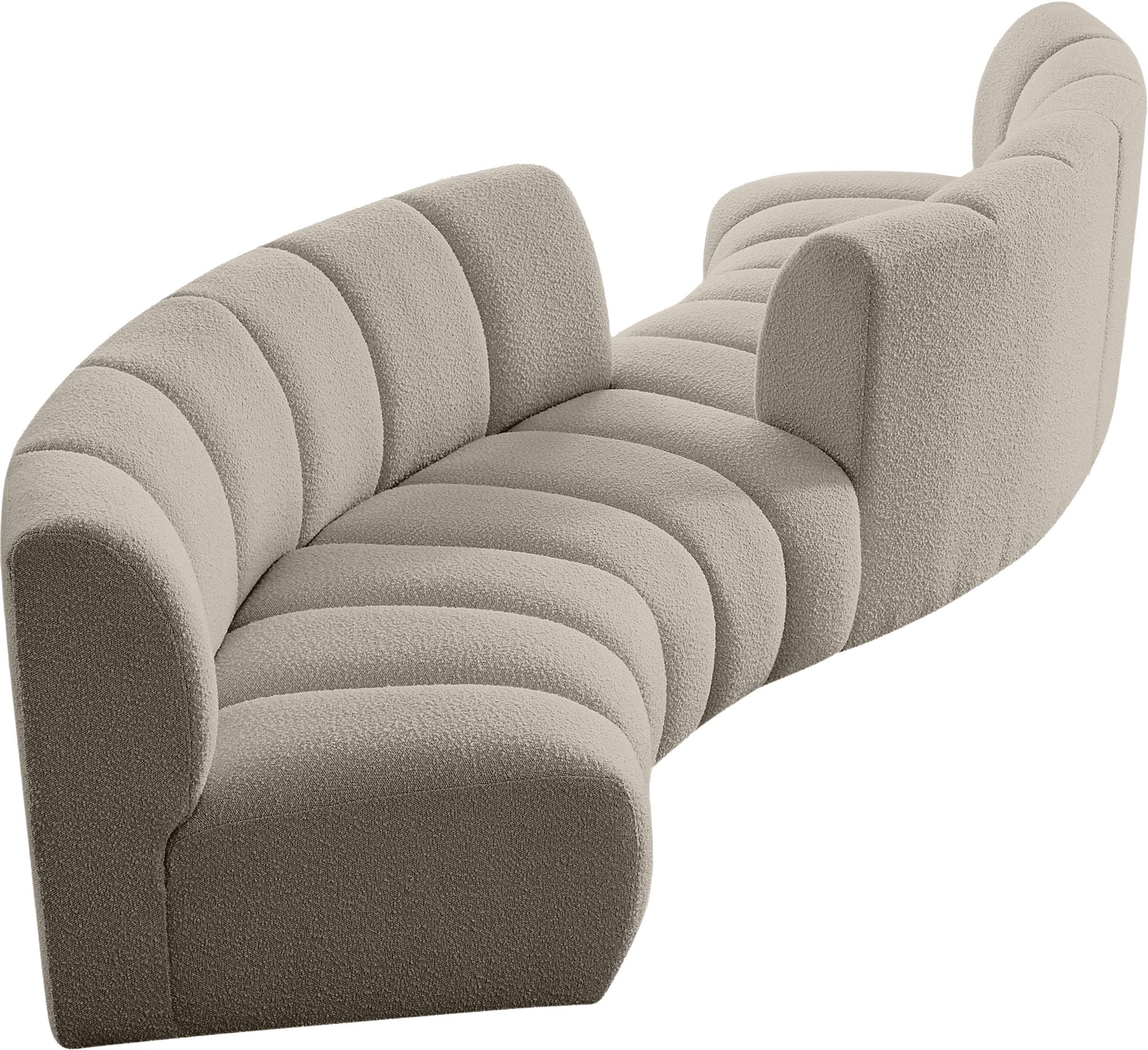 Infinity - 4 Piece Boucle Modular Sectional