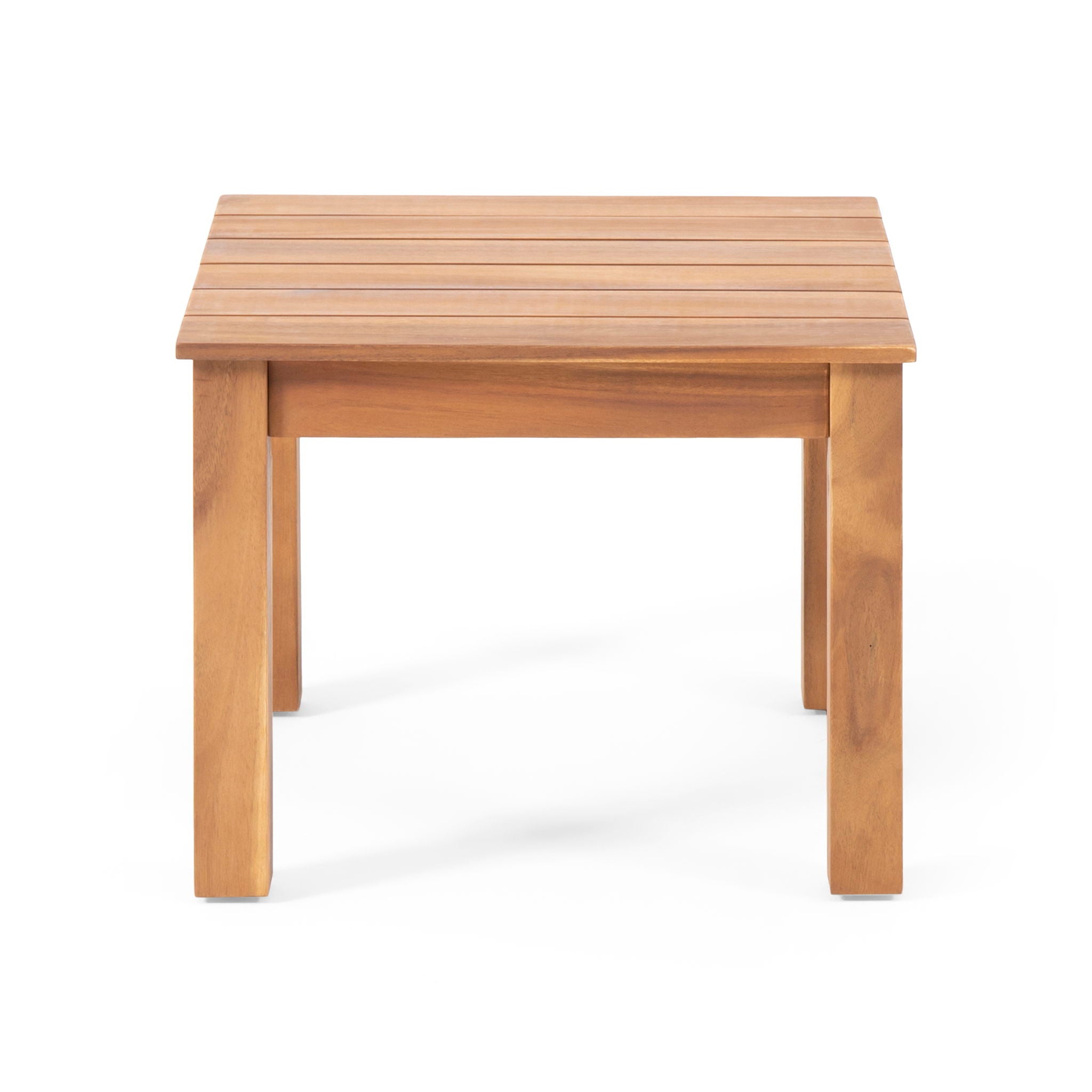Halcyon - Outdoor Side Table With Slat Design