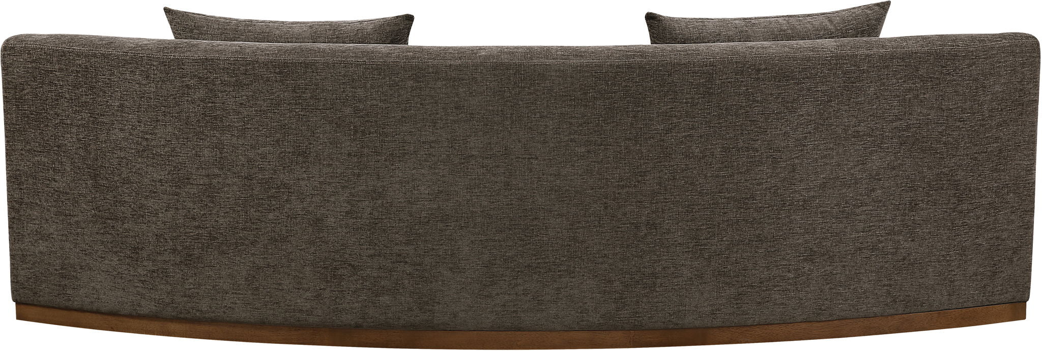 Avanti - 104" Chenille Fabric Upholstered Sofa