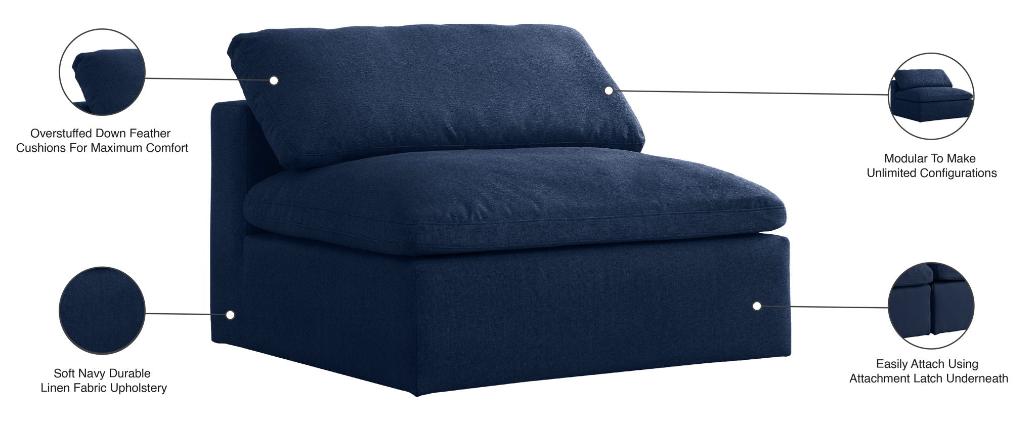 Serene - Armless Chair