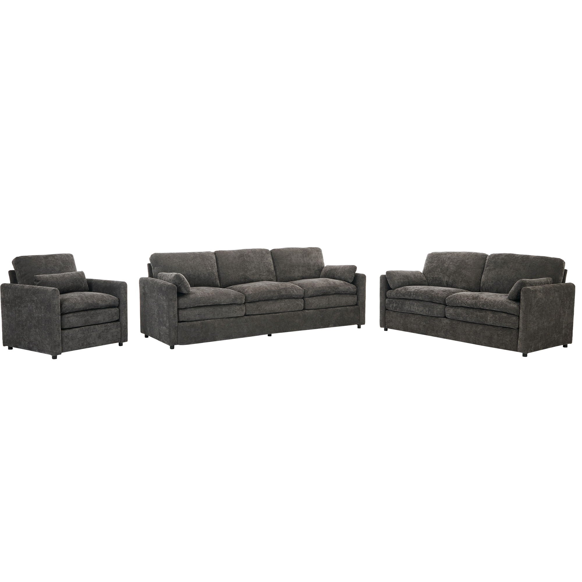 Cozy Sofa Set Oversized Comfy Cloud Sofa With Double Cushion