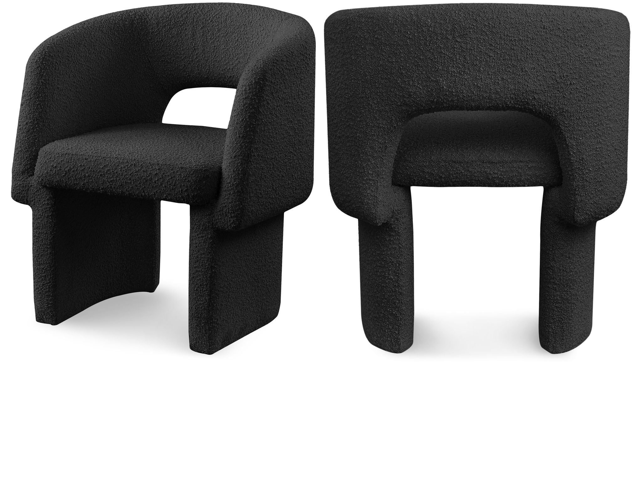 Emmet - Boucle Dining Chair / Accent Chair