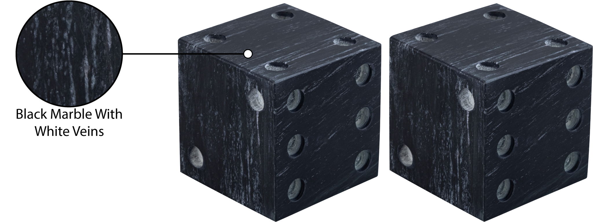 Dice - Marble Decorative