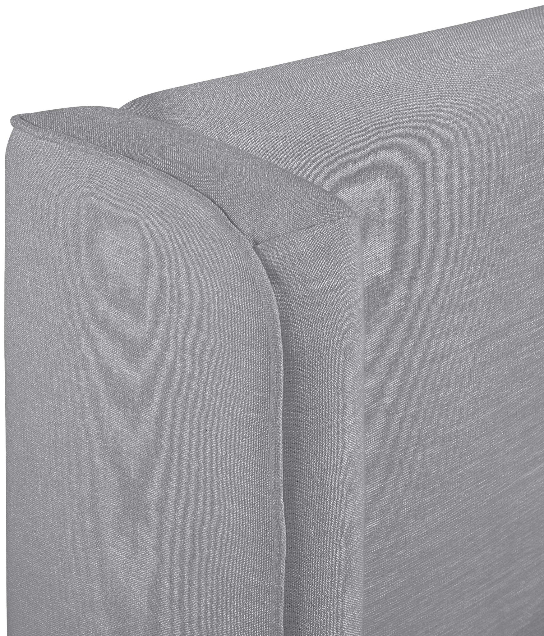 Kendall - Linen Textured Fabric Upholstered Bed