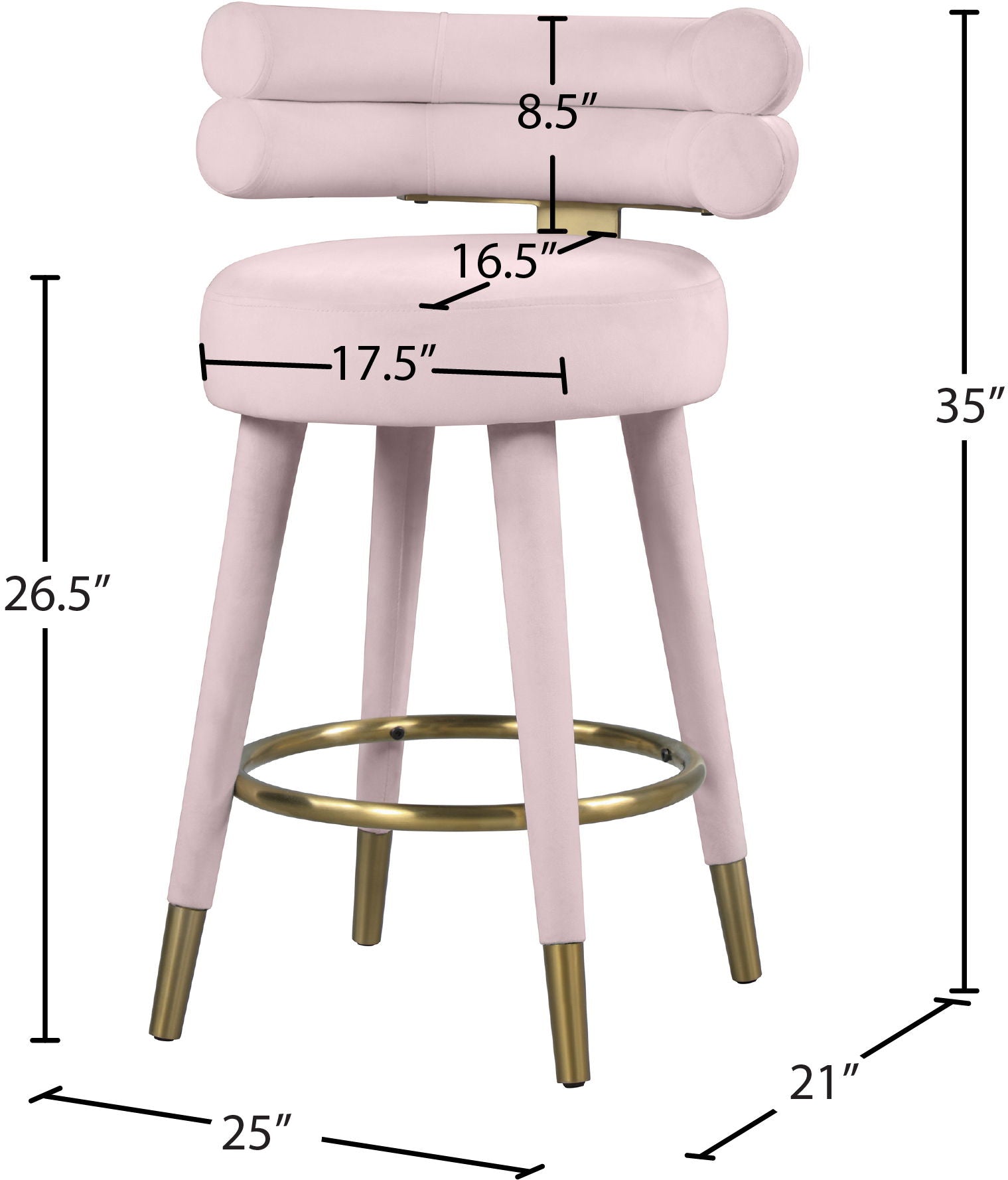 Fitzroy - Counter Stool (Set of 2)