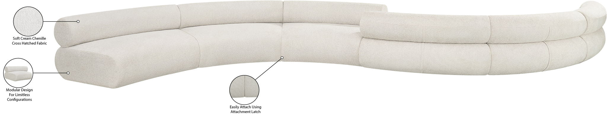 Bale - 6 Piece Modular Sofa