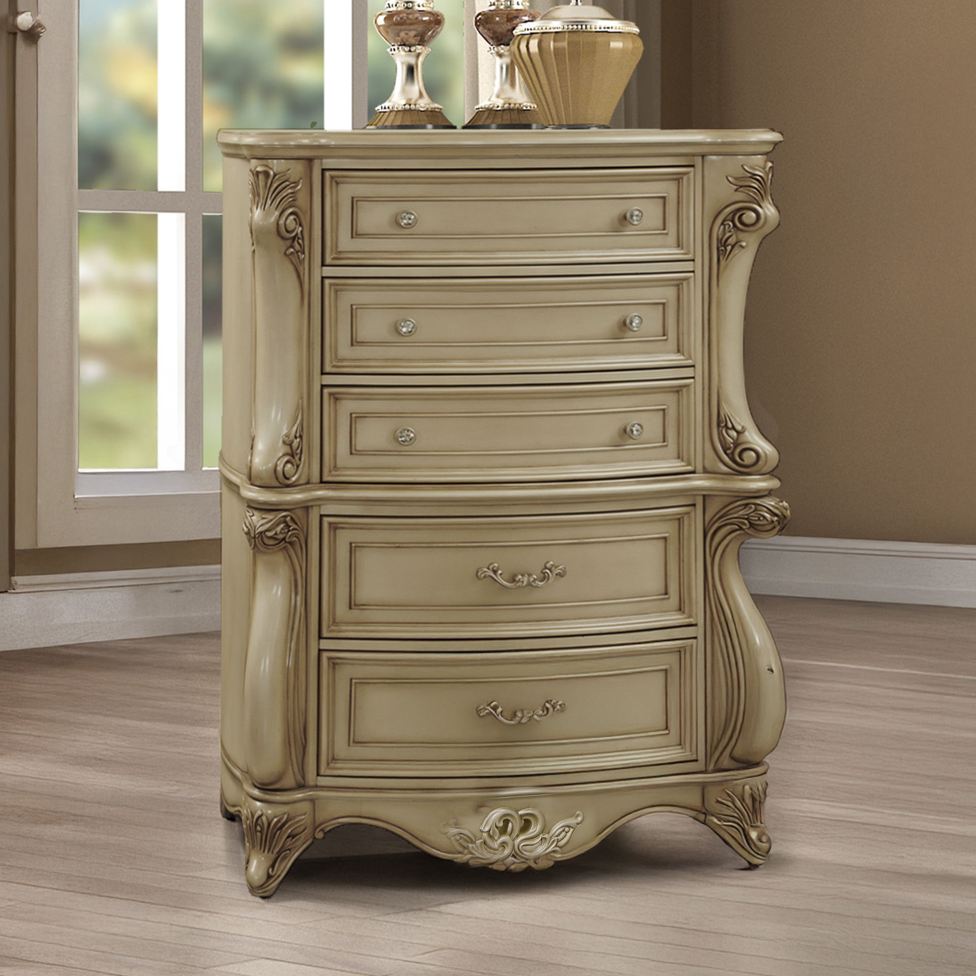 Monique - Chest - Champagne